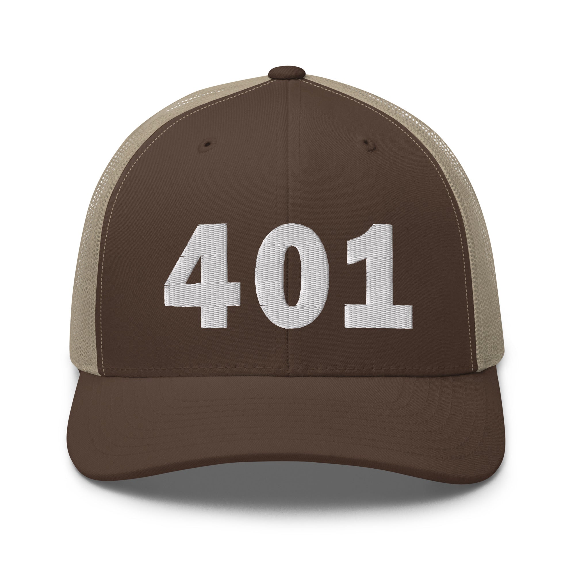 401 Area Code Trucker Cap