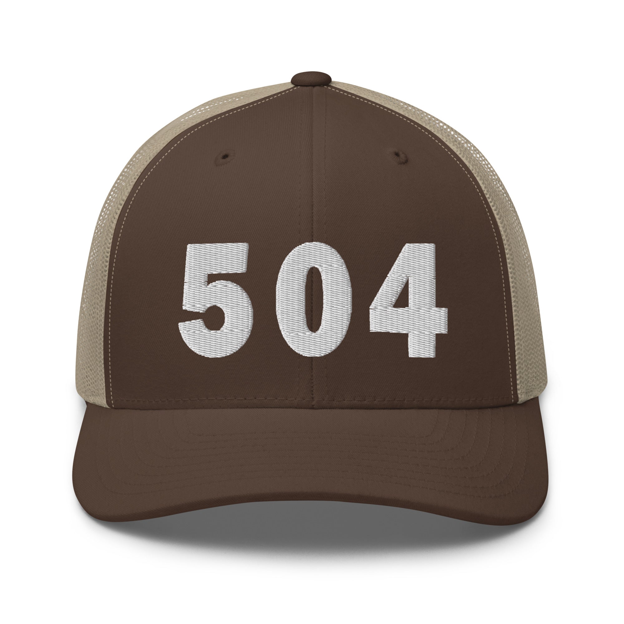 504 Area Code Trucker Cap
