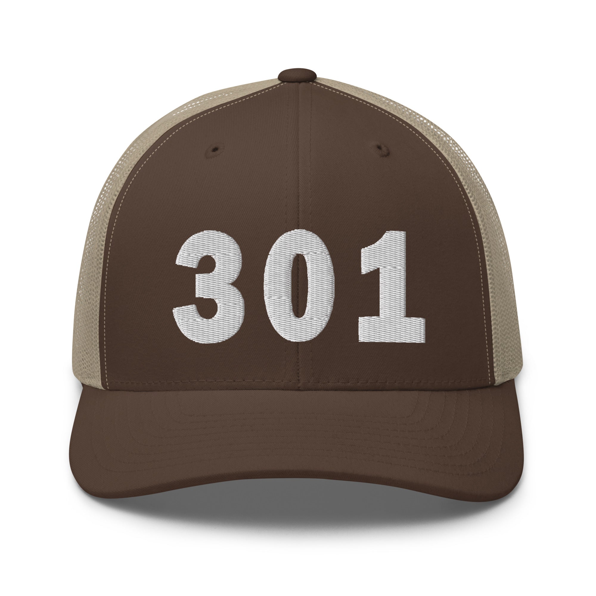 301 Area Code Trucker Cap
