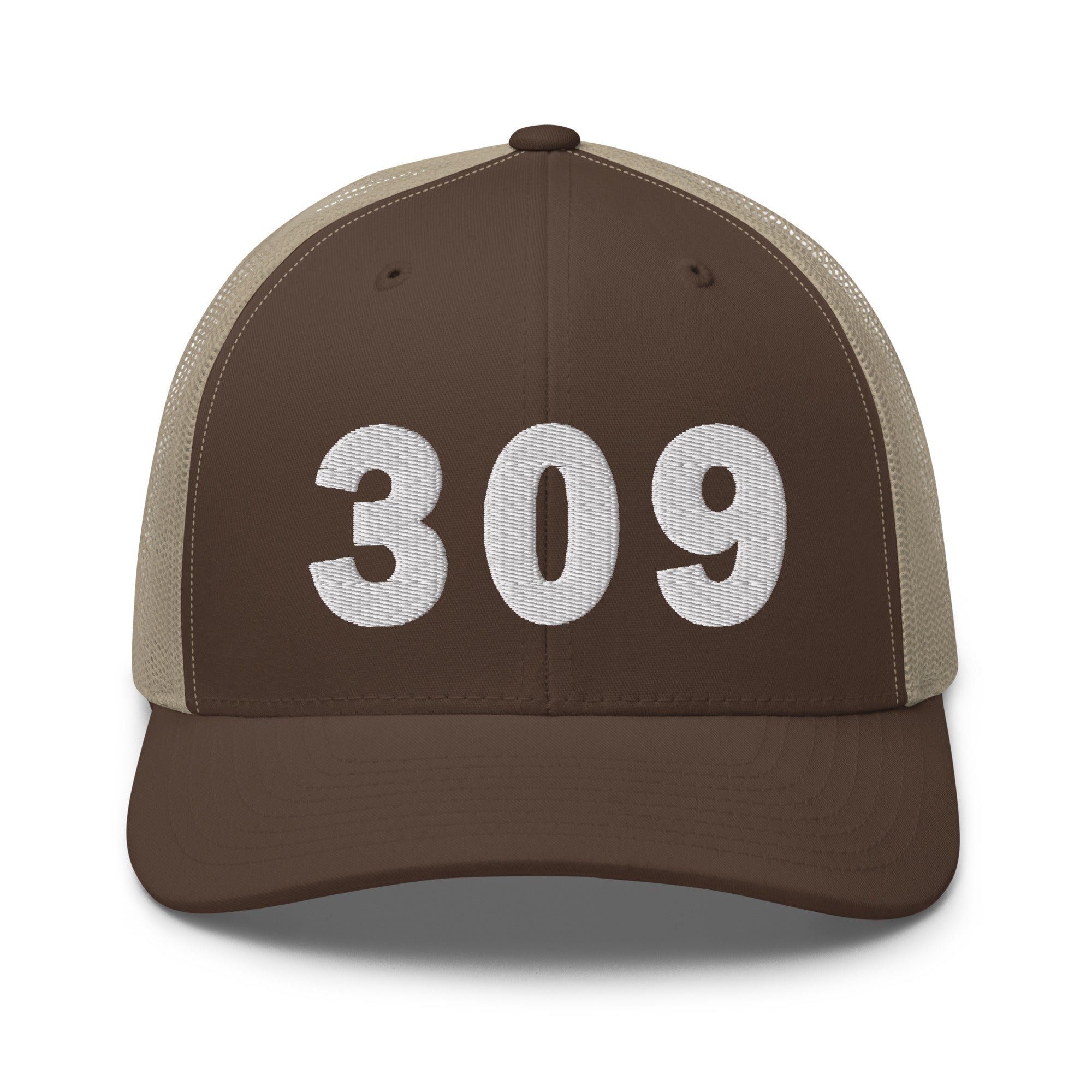 309 Area Code Trucker Cap