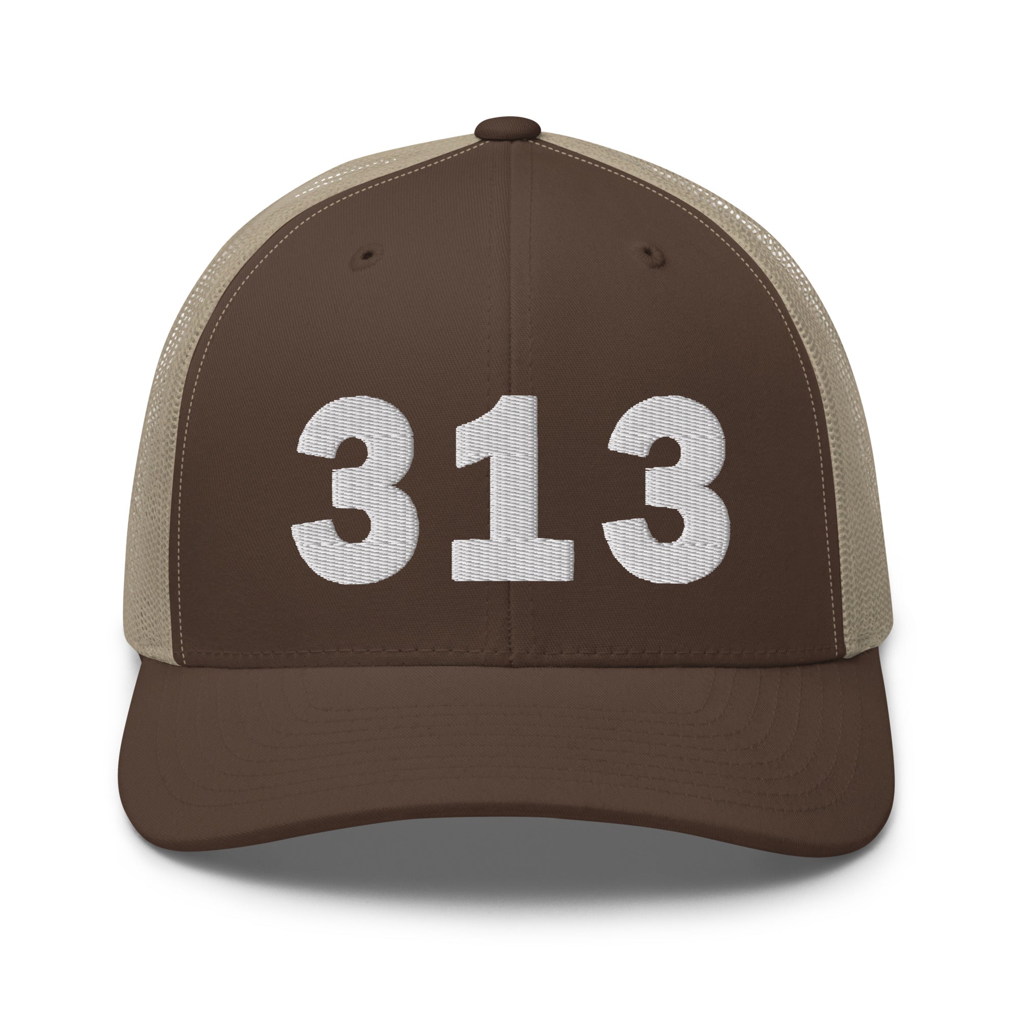 313 Area Code Trucker Cap