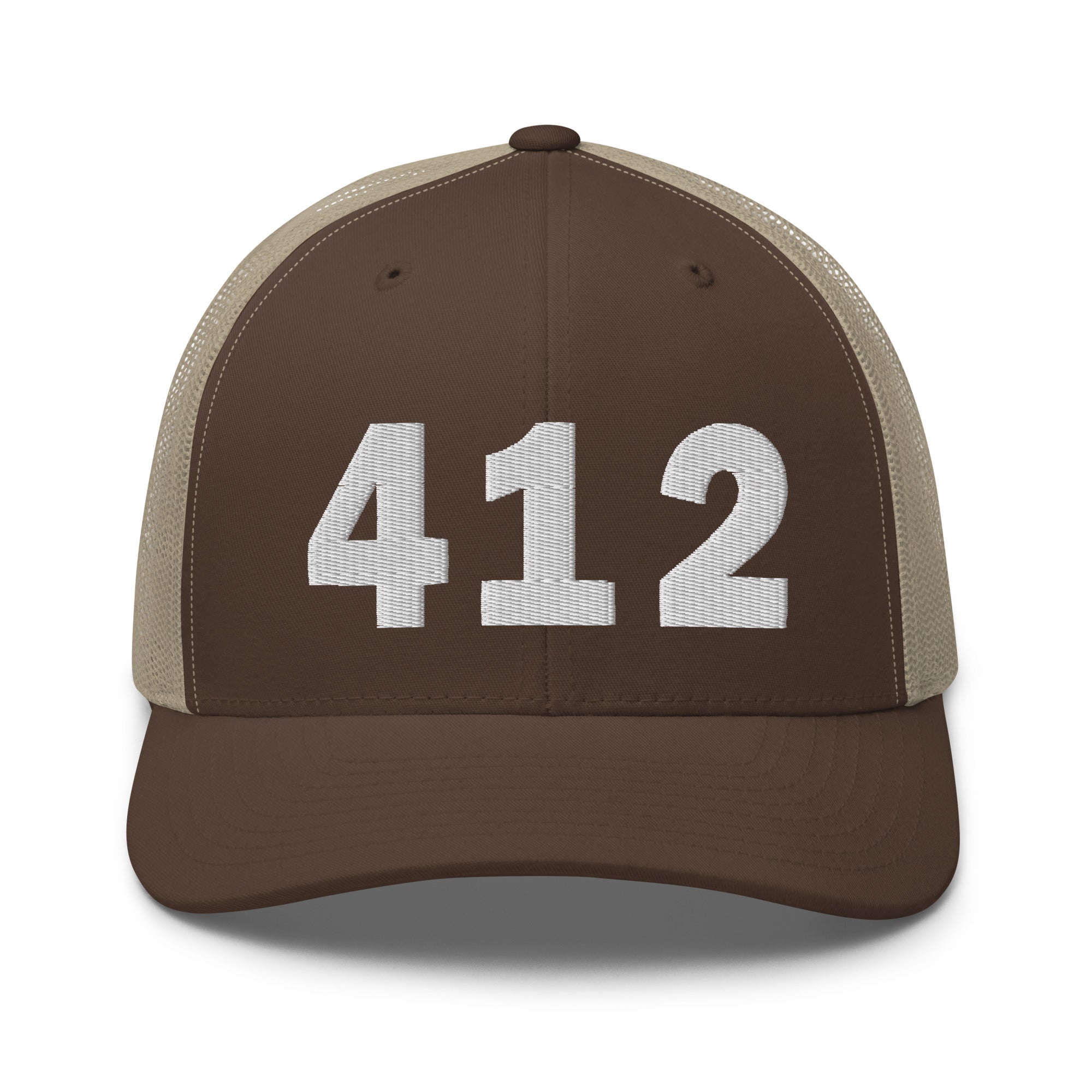 412 Area Code Trucker Cap
