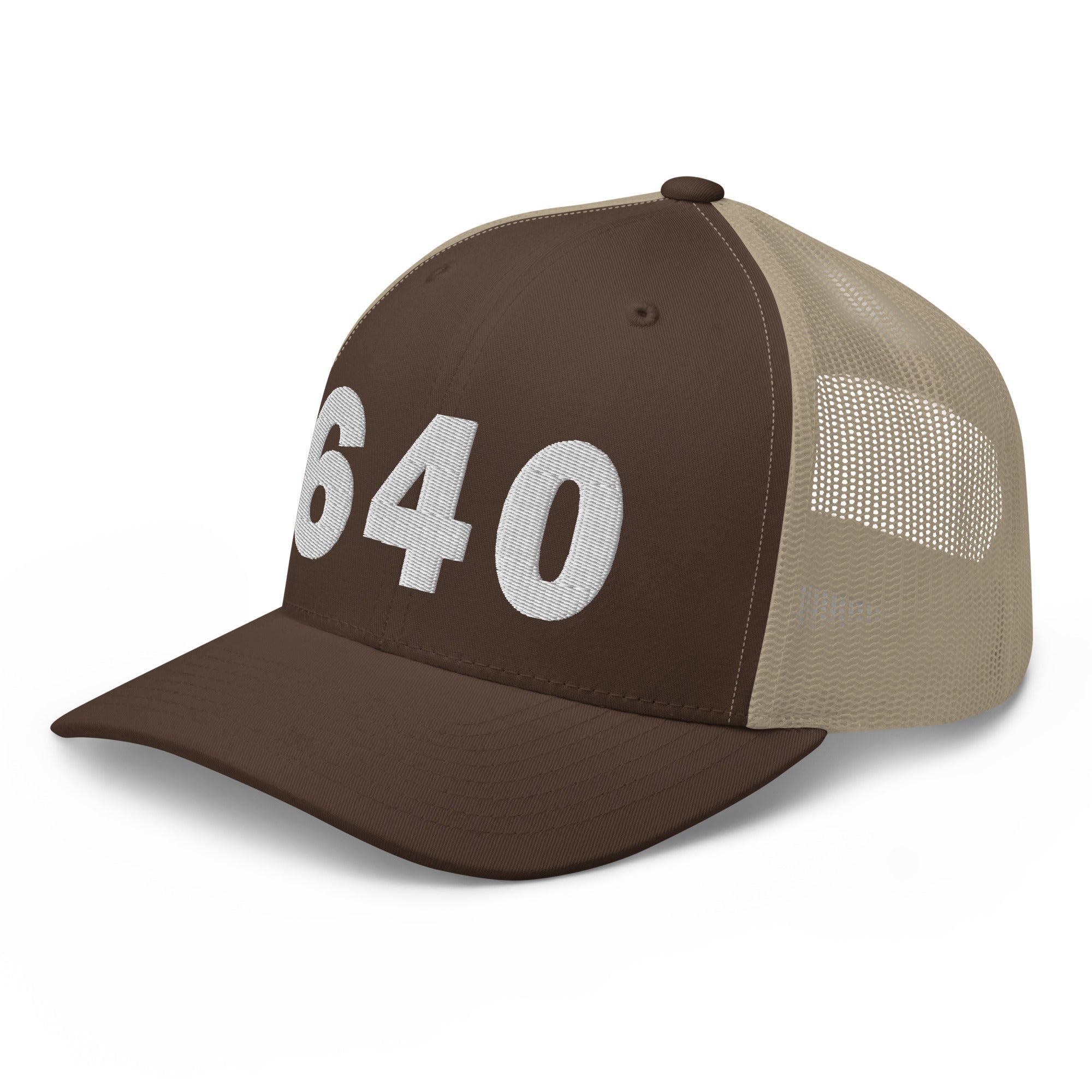 640 Area Code Trucker Hat