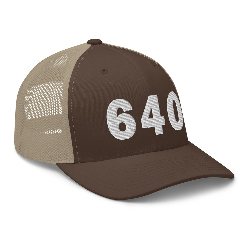 640 Area Code Trucker Hat