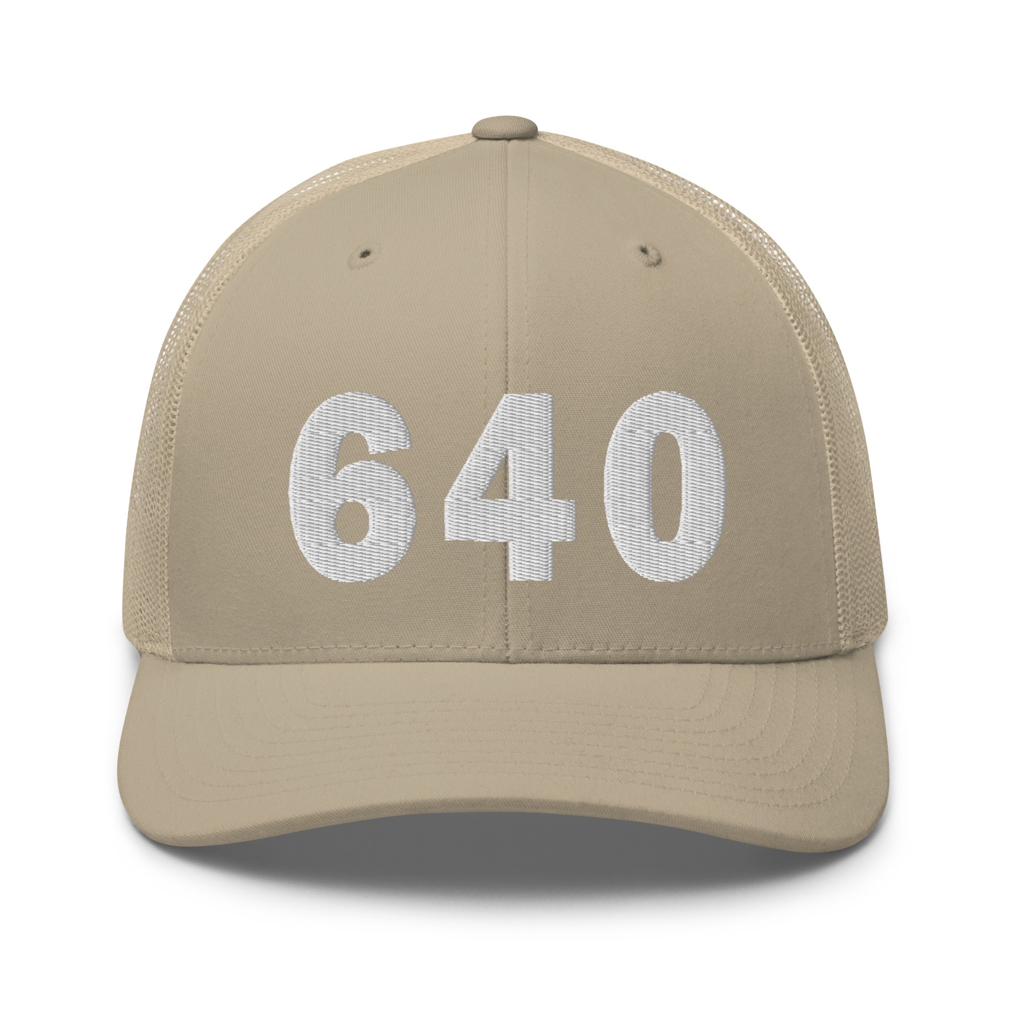 640 Area Code Trucker Hat