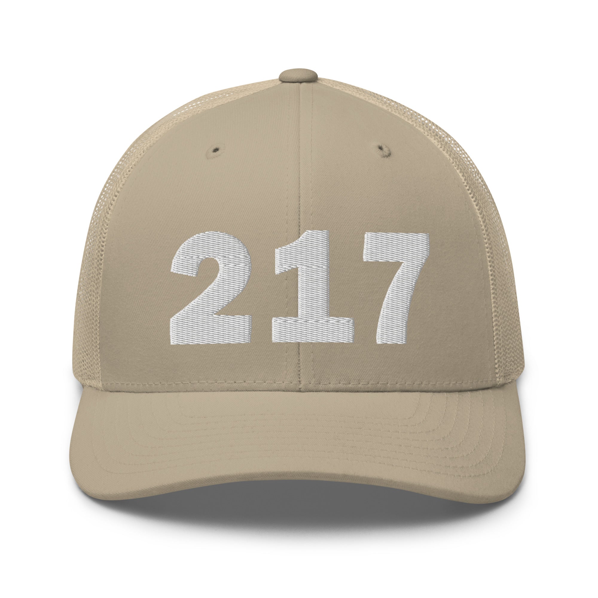 217 Area Code Trucker Cap