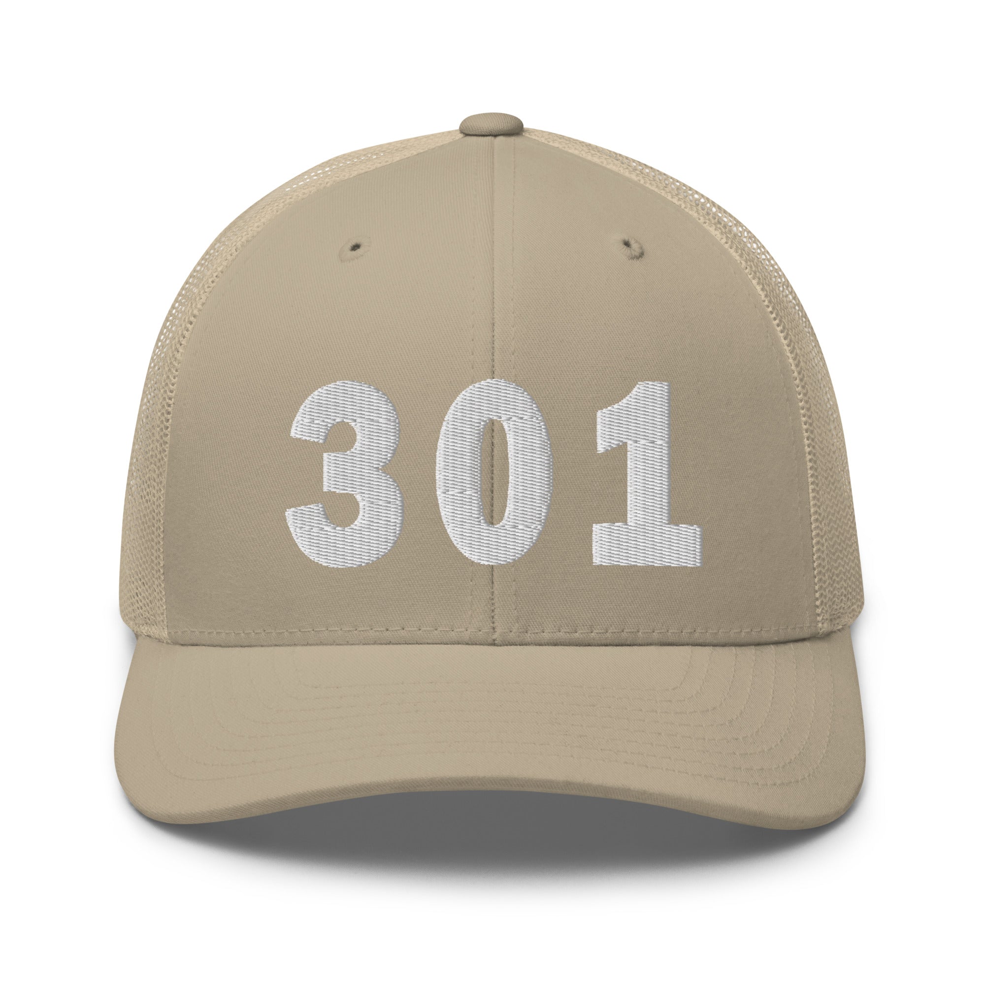 301 Area Code Trucker Cap