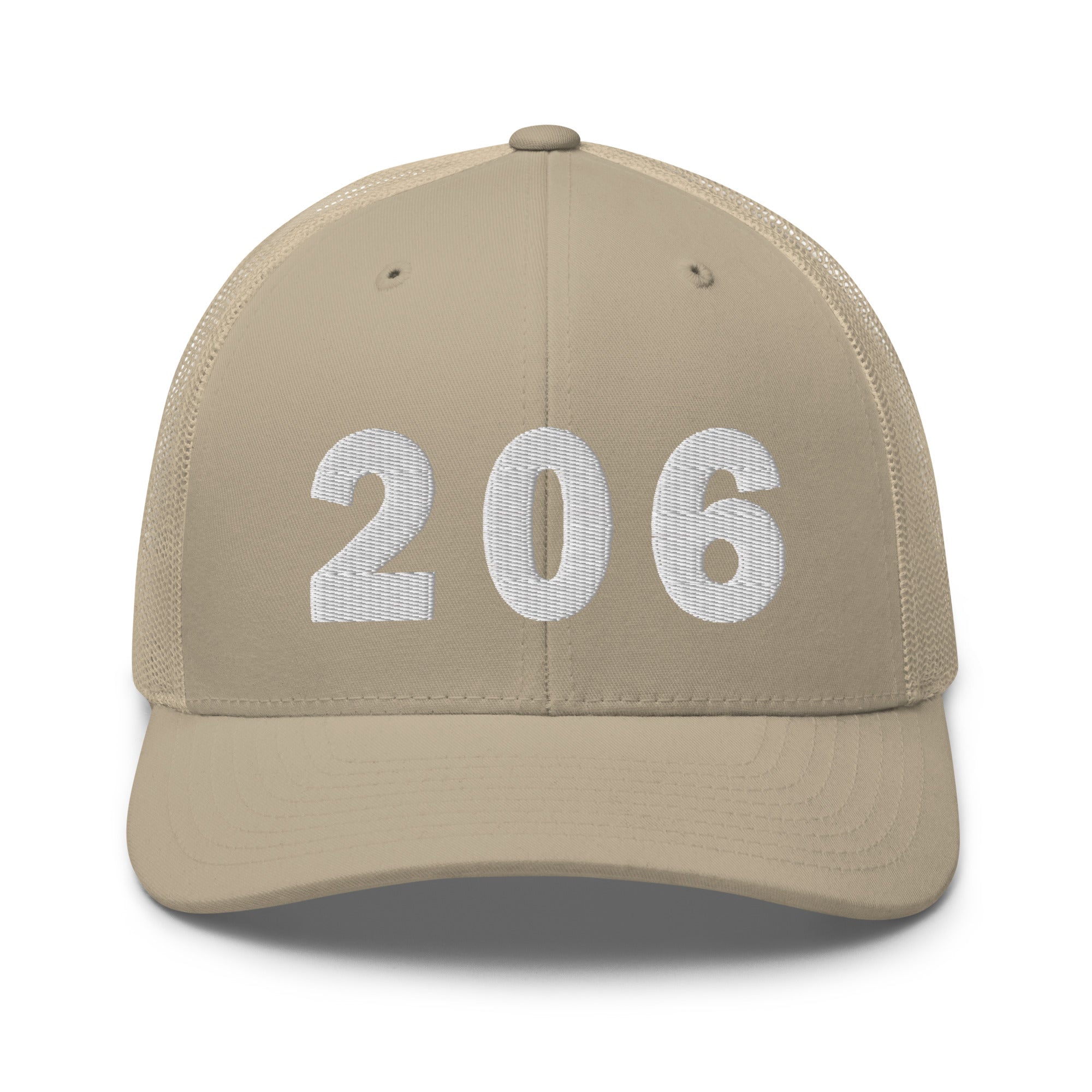 206 Area Code Trucker Cap