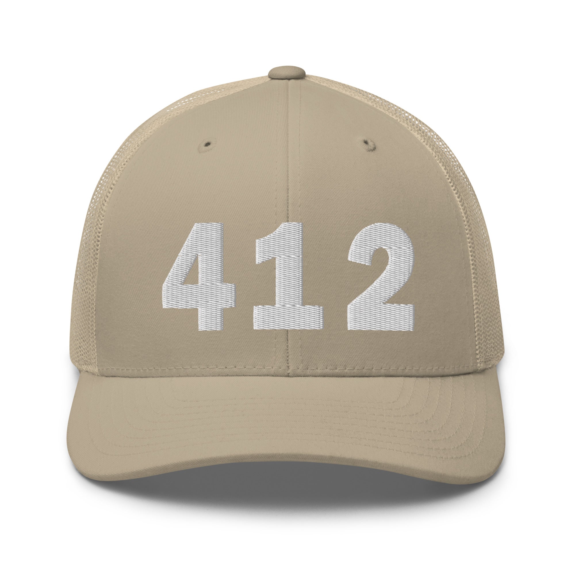 412 Area Code Trucker Cap