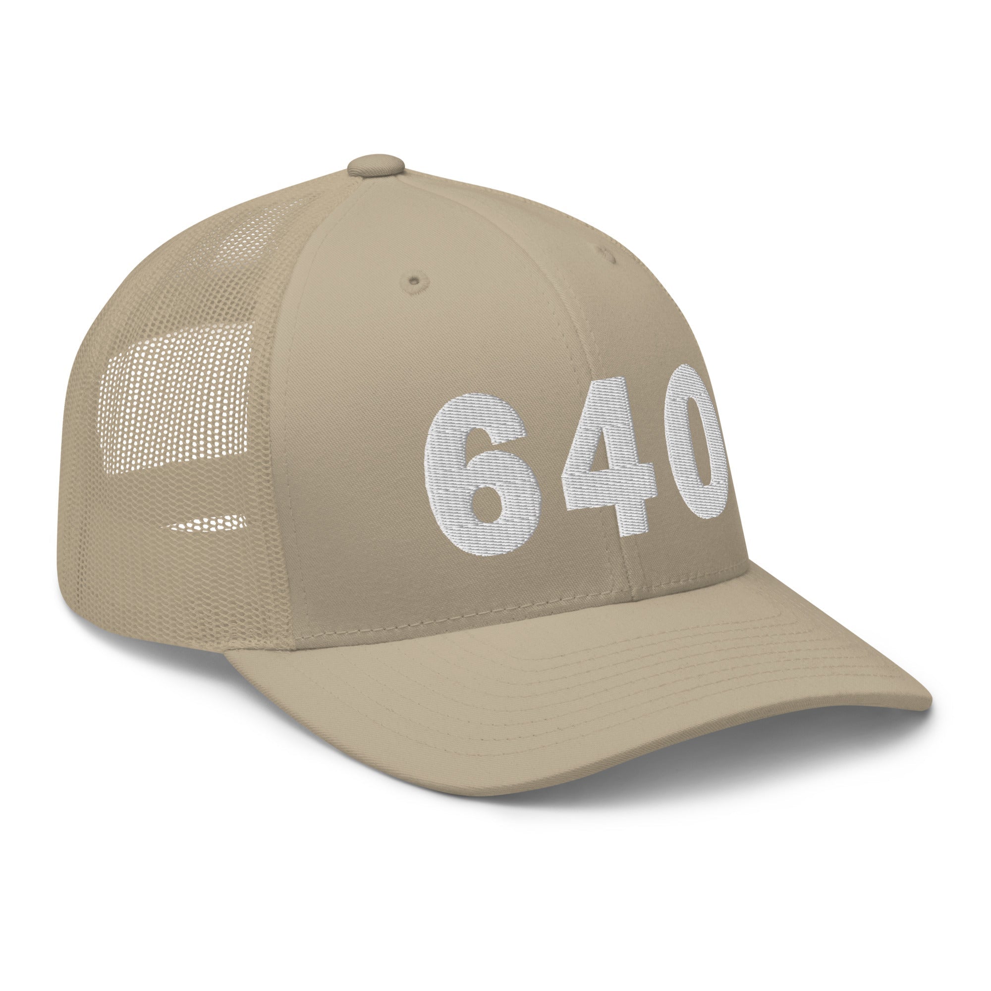 640 Area Code Trucker Hat
