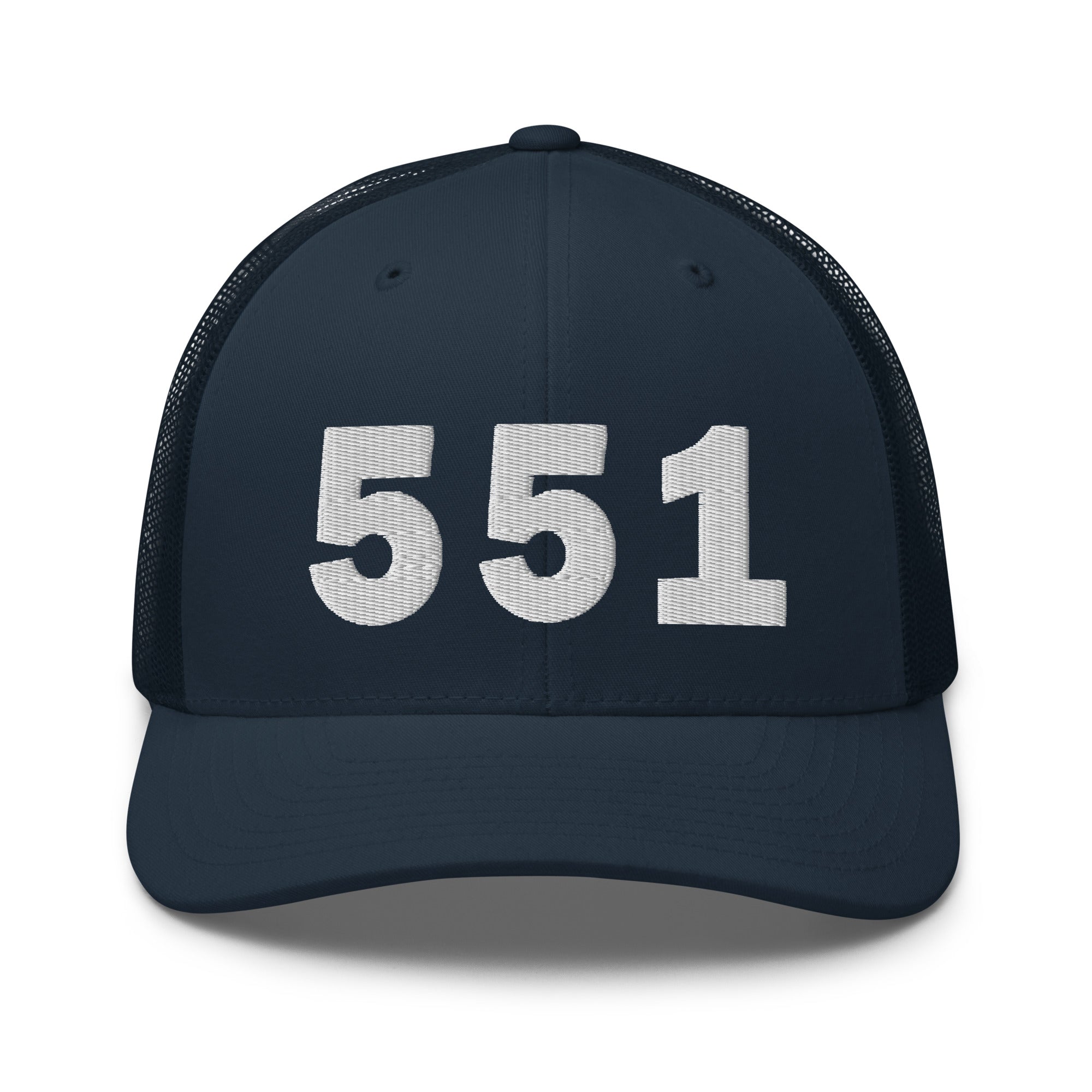 551 Area Code Trucker Cap