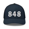 848 Area Code Truckers Cap