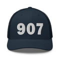 907 Area Code Trucker Cap
