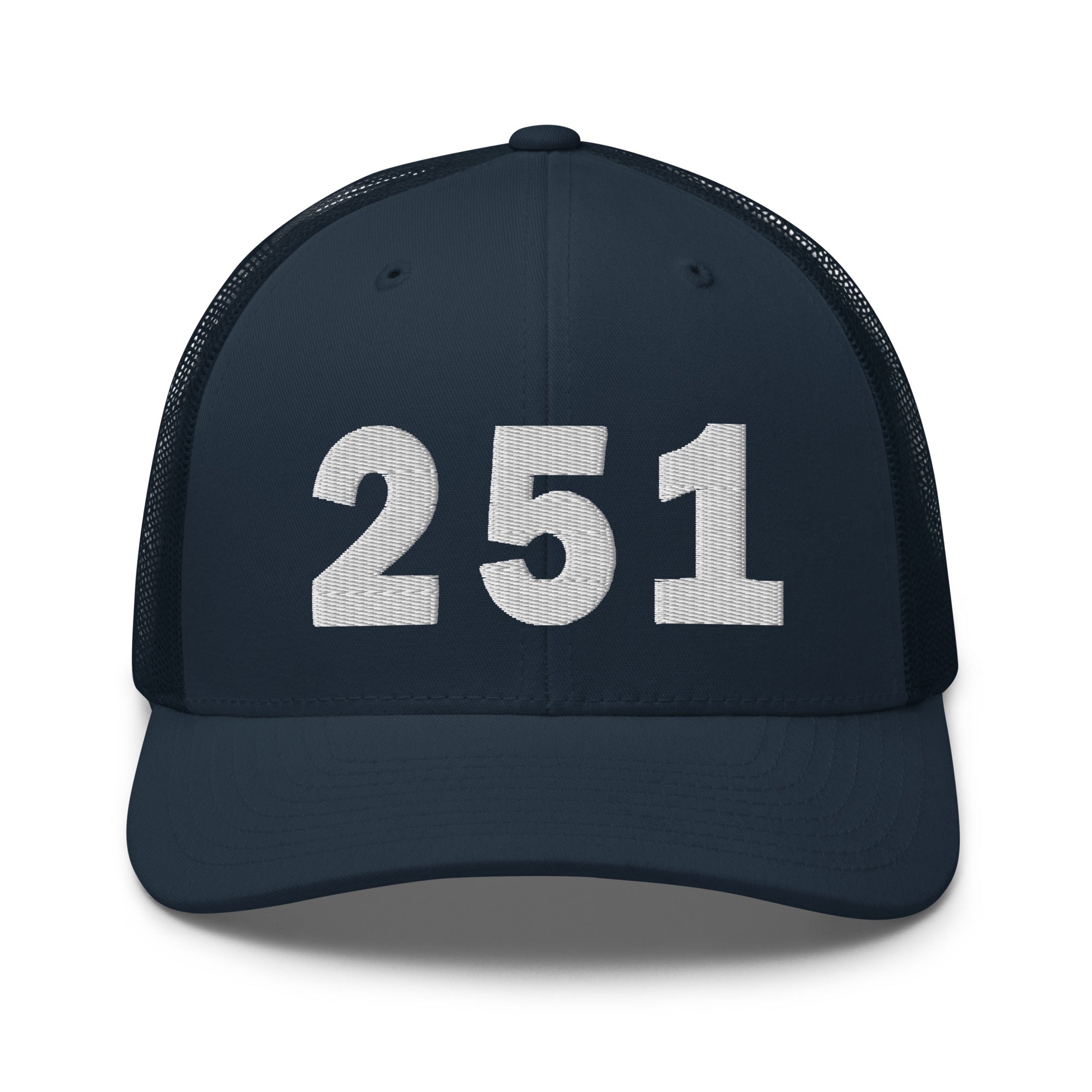 251 Area Code Trucker Cap