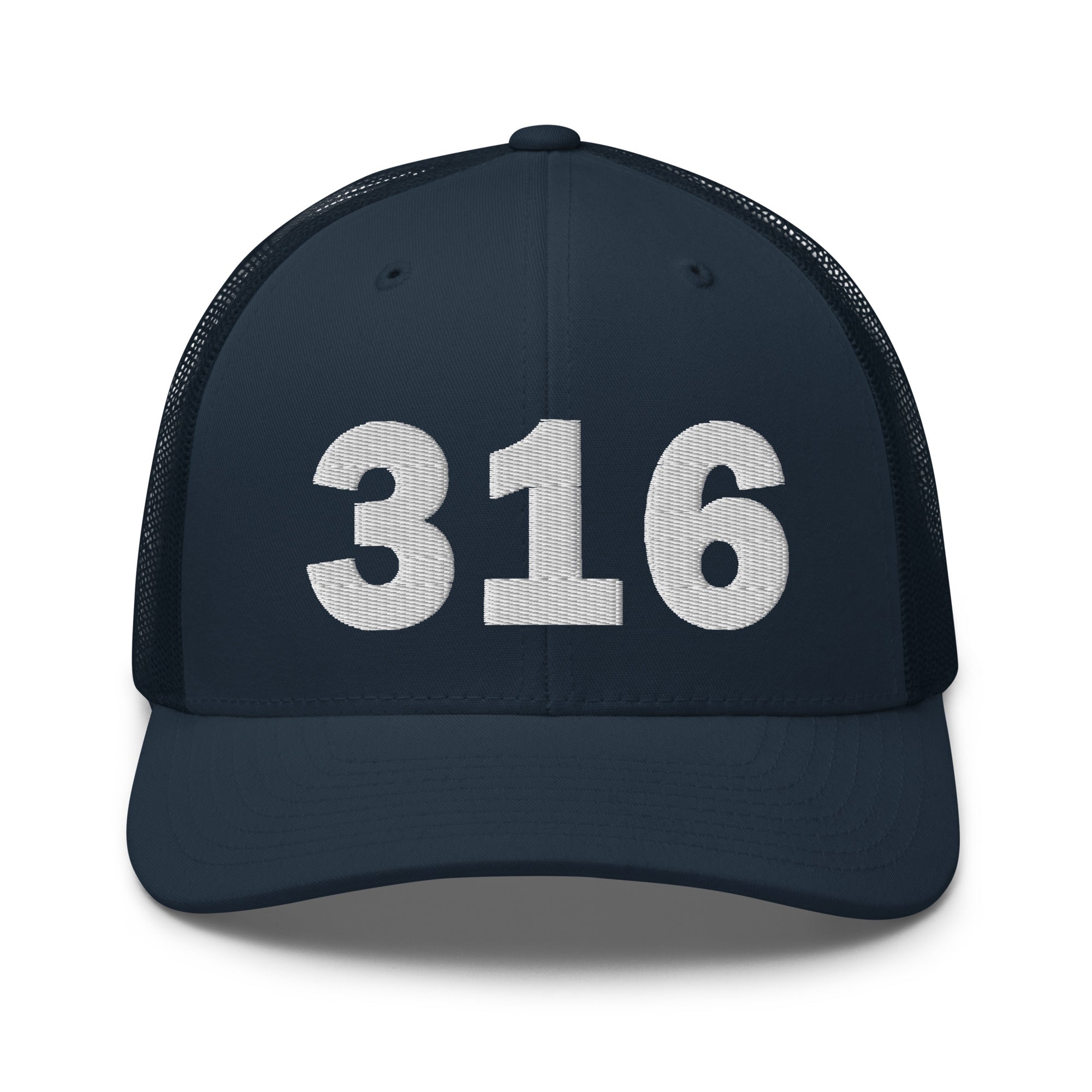 316 Area Code Trucker Cap