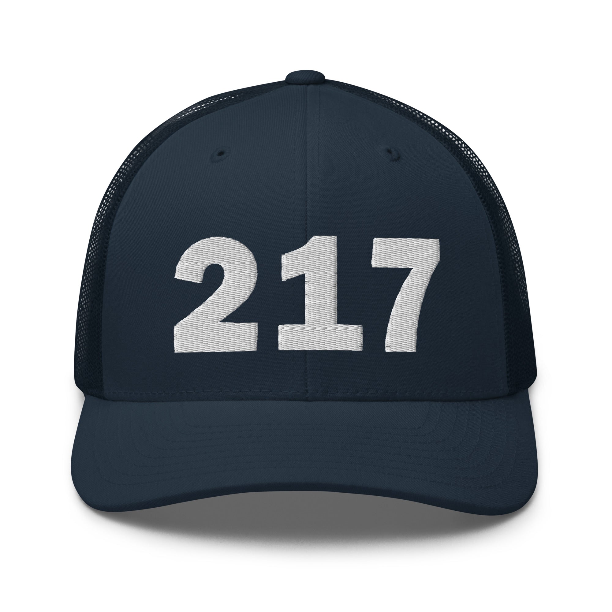 217 Area Code Trucker Cap