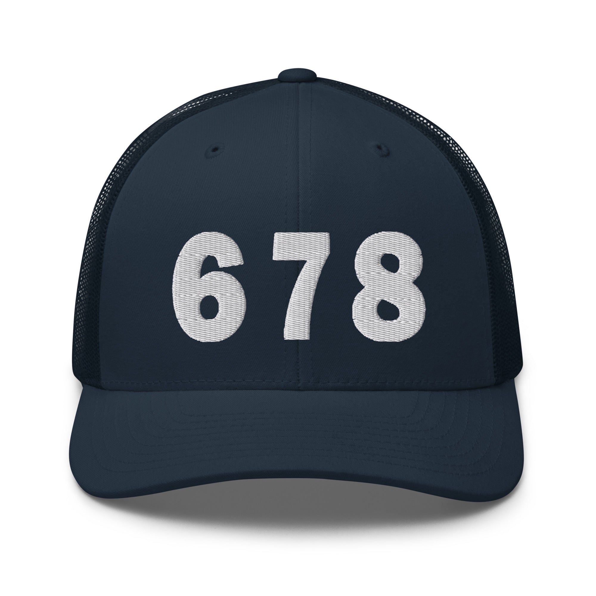 678 Area Code Trucker Cap