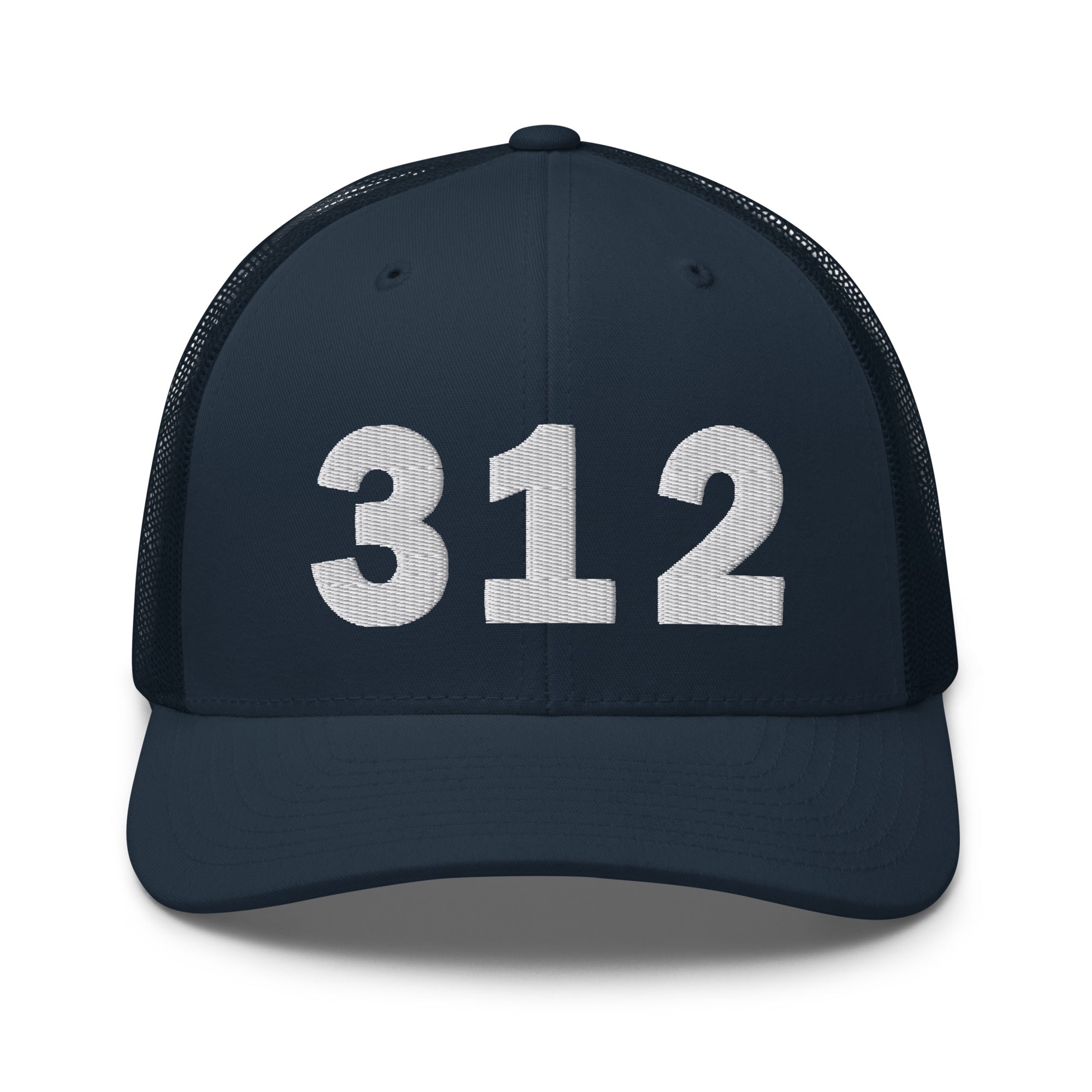 312 Area Code Trucker Cap