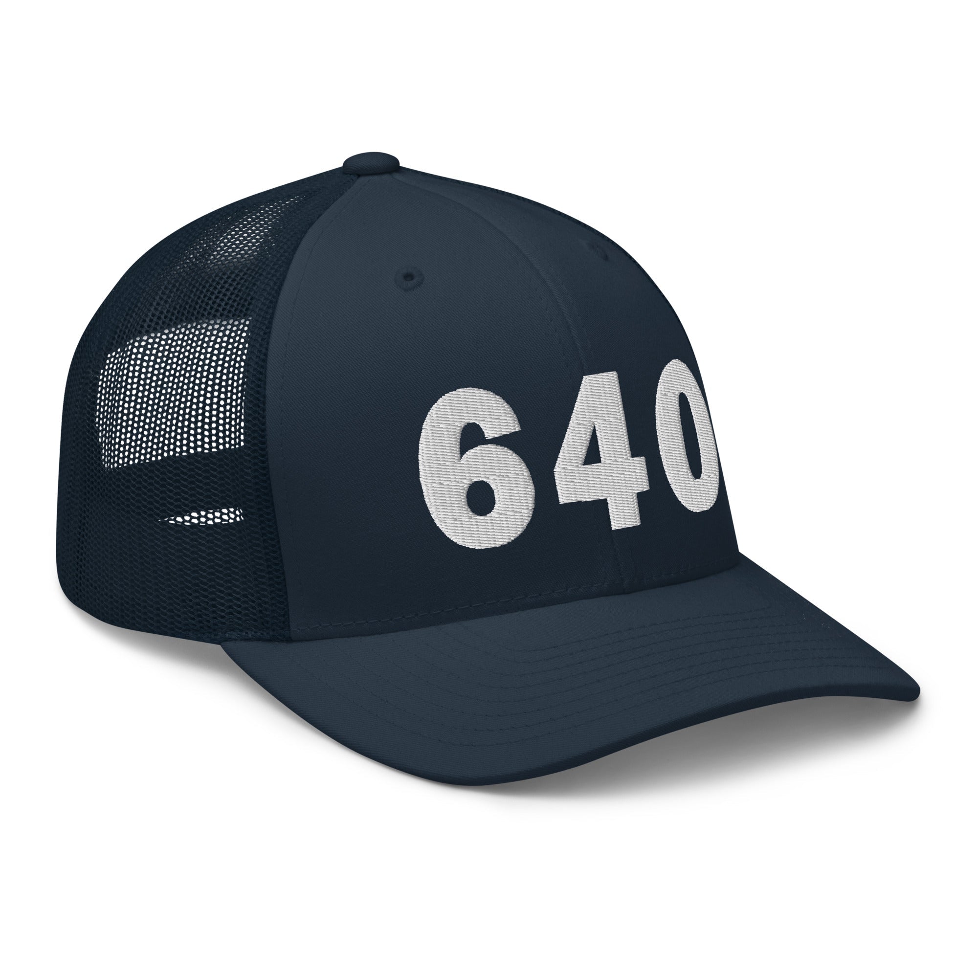 640 Area Code Trucker Hat