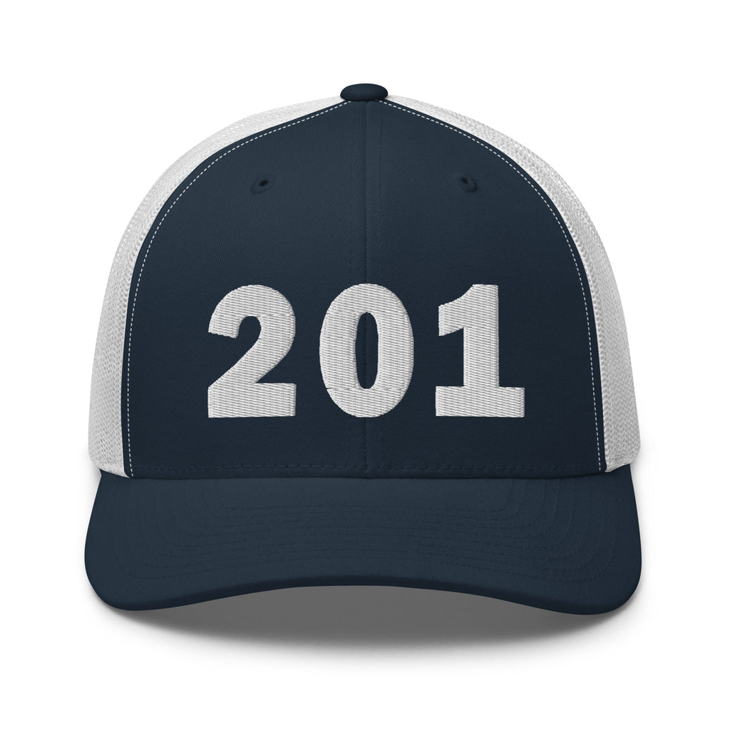 201 Area Code Trucker Cap