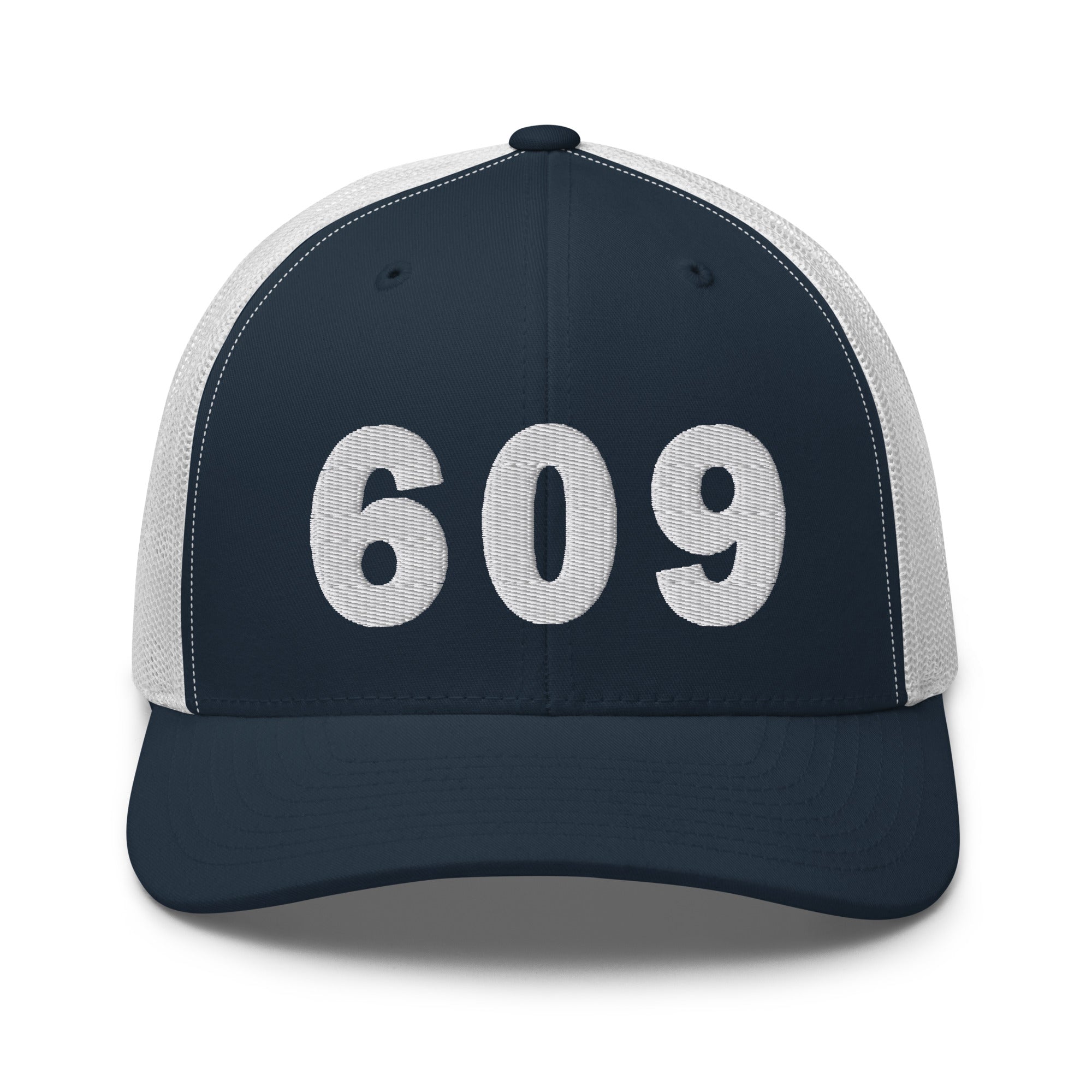 609 Area Code Trucker Cap