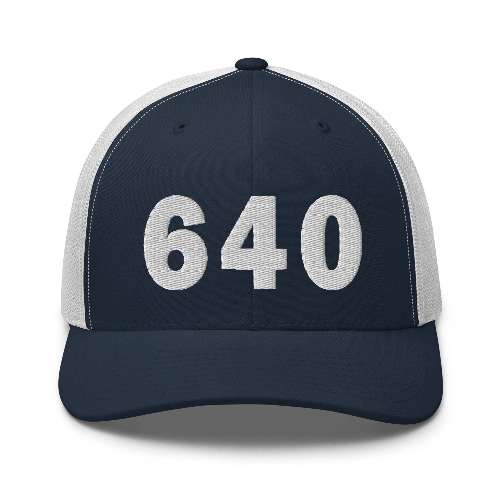 640 Area Code Trucker Hat