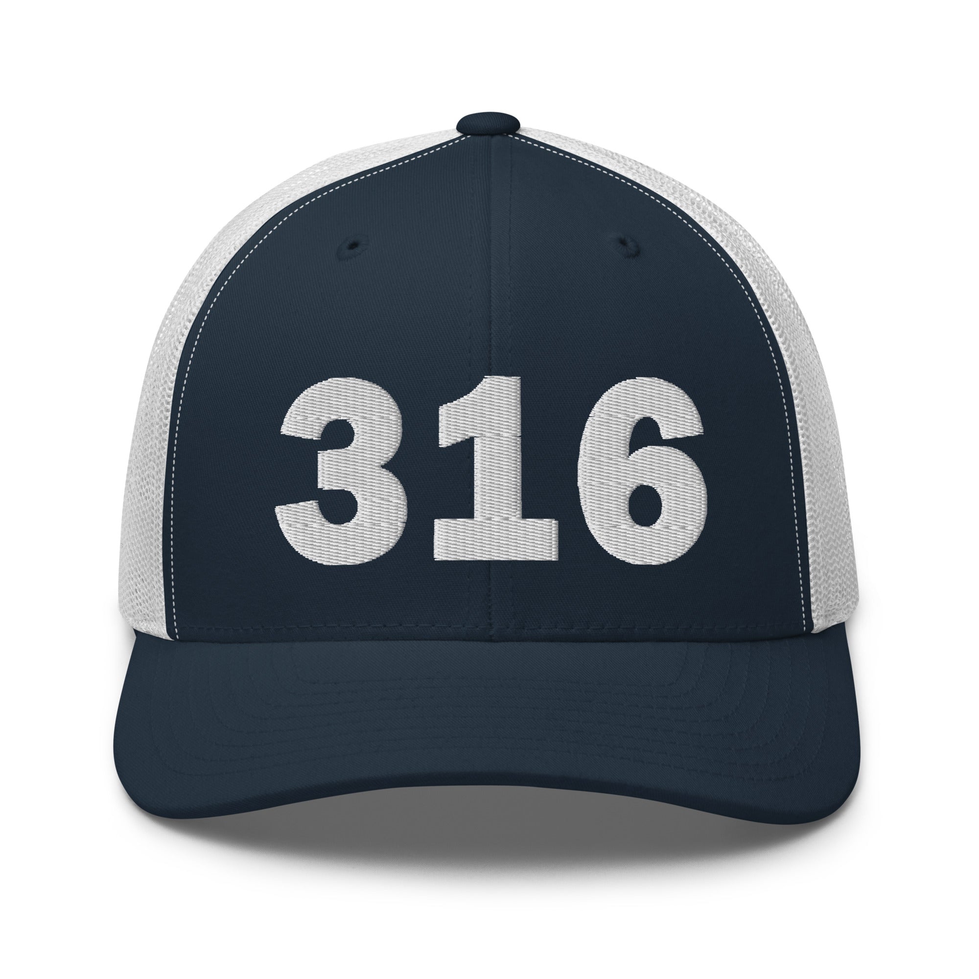 316 Area Code Trucker Cap
