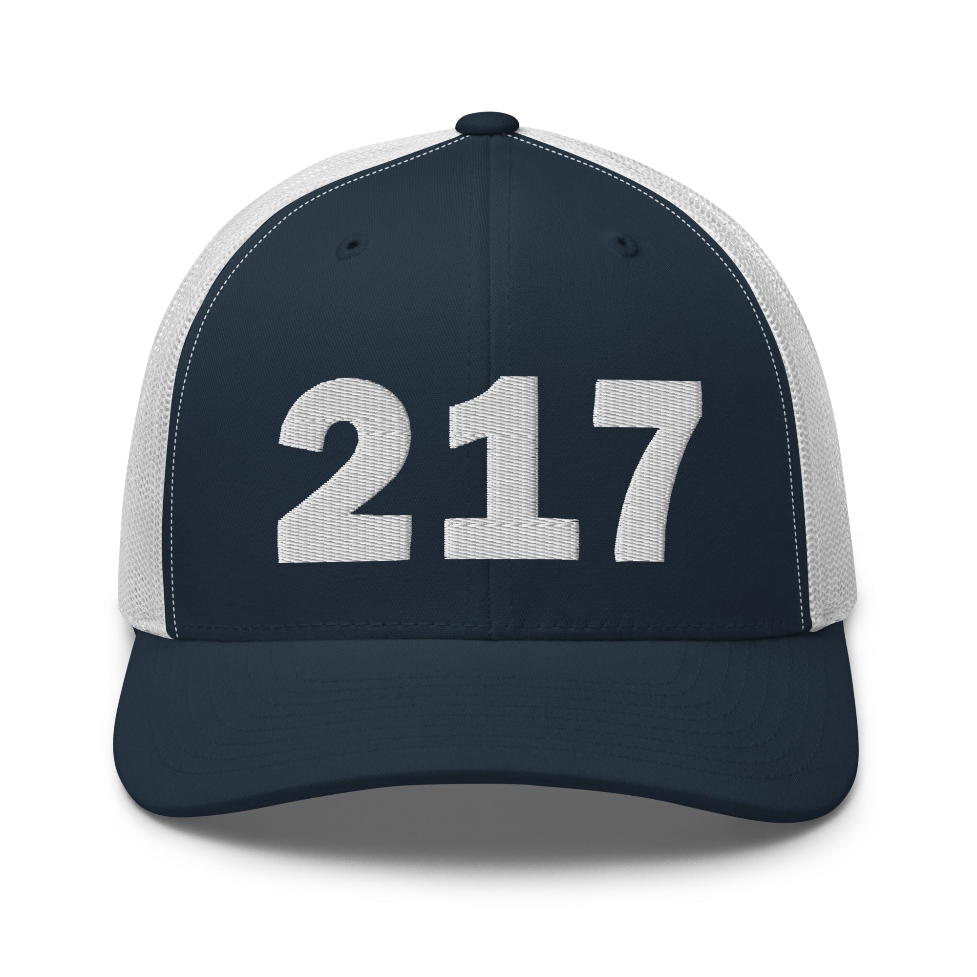 217 Area Code Trucker Cap
