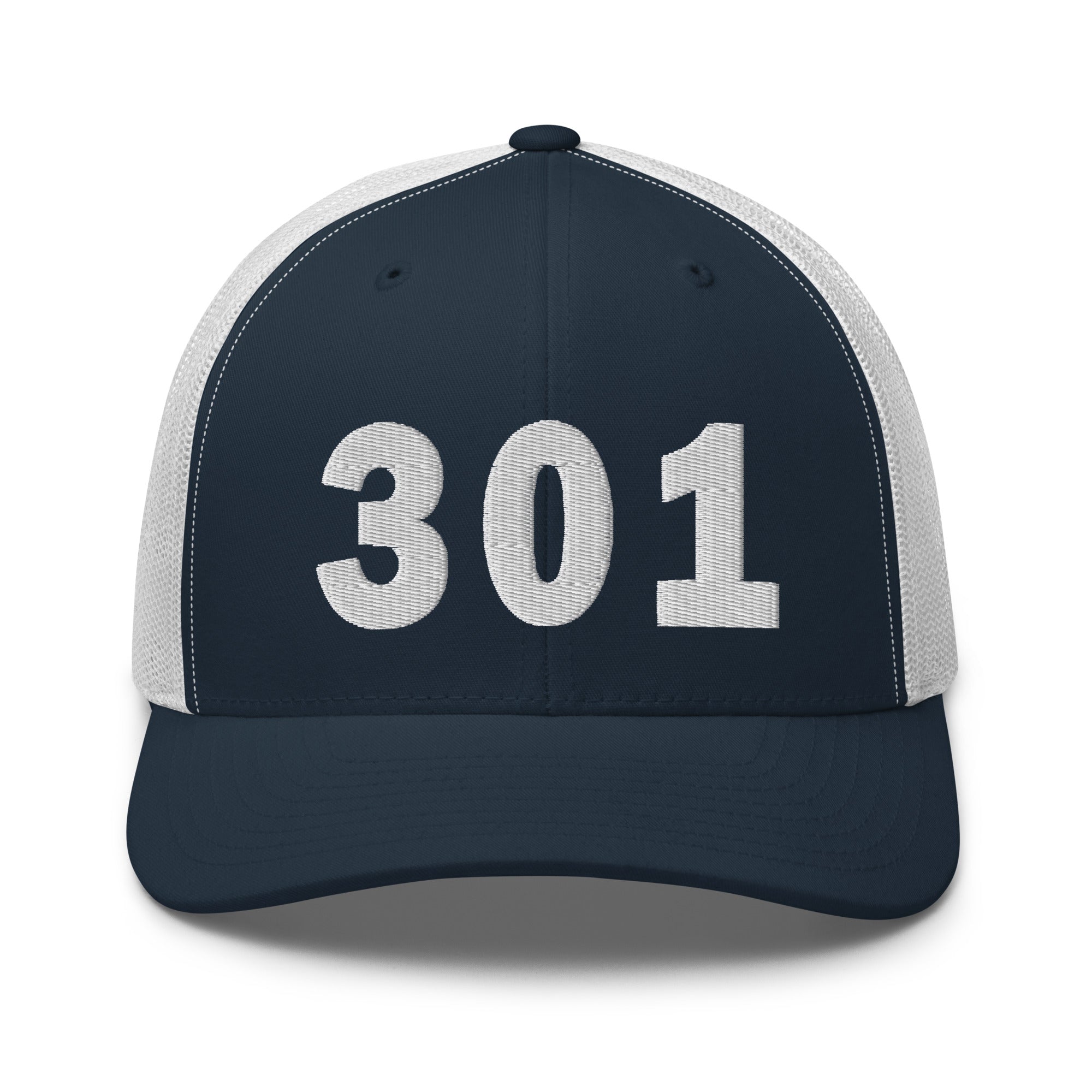 301 Area Code Trucker Cap