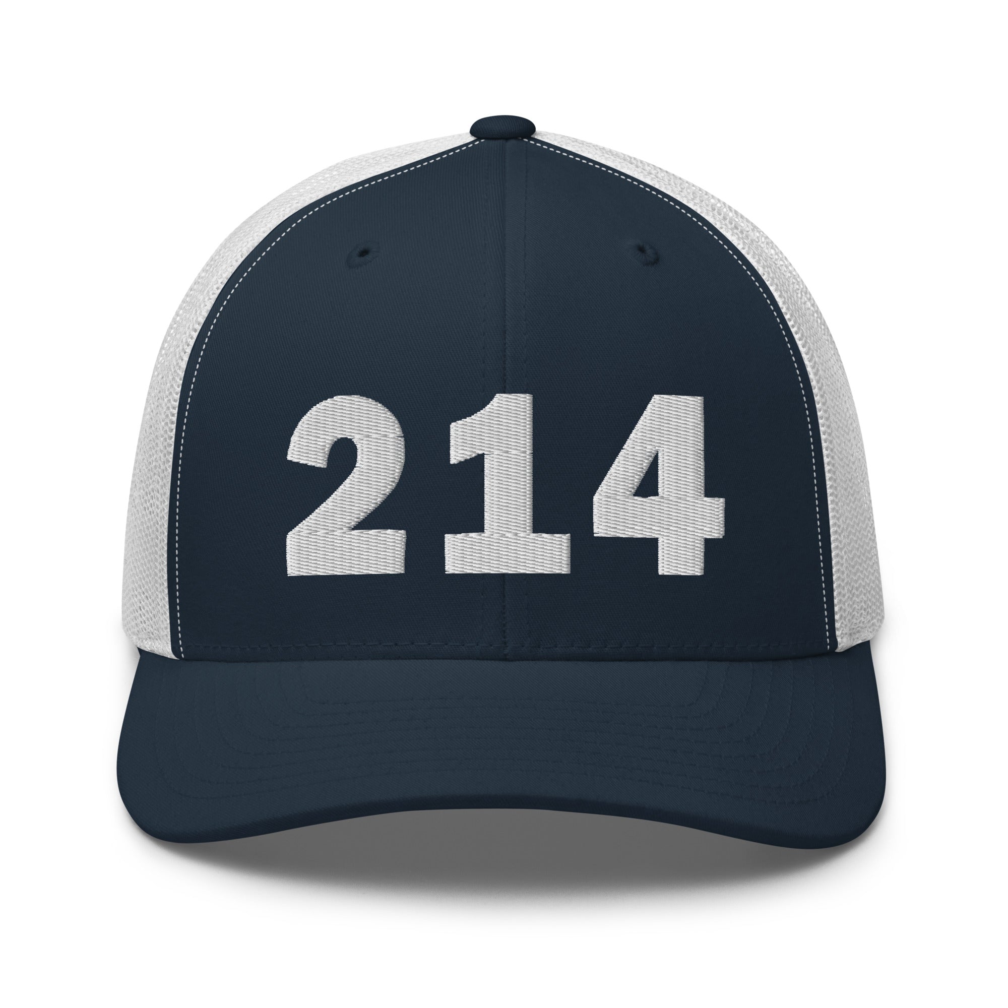 214 Area Code Trucker Cap