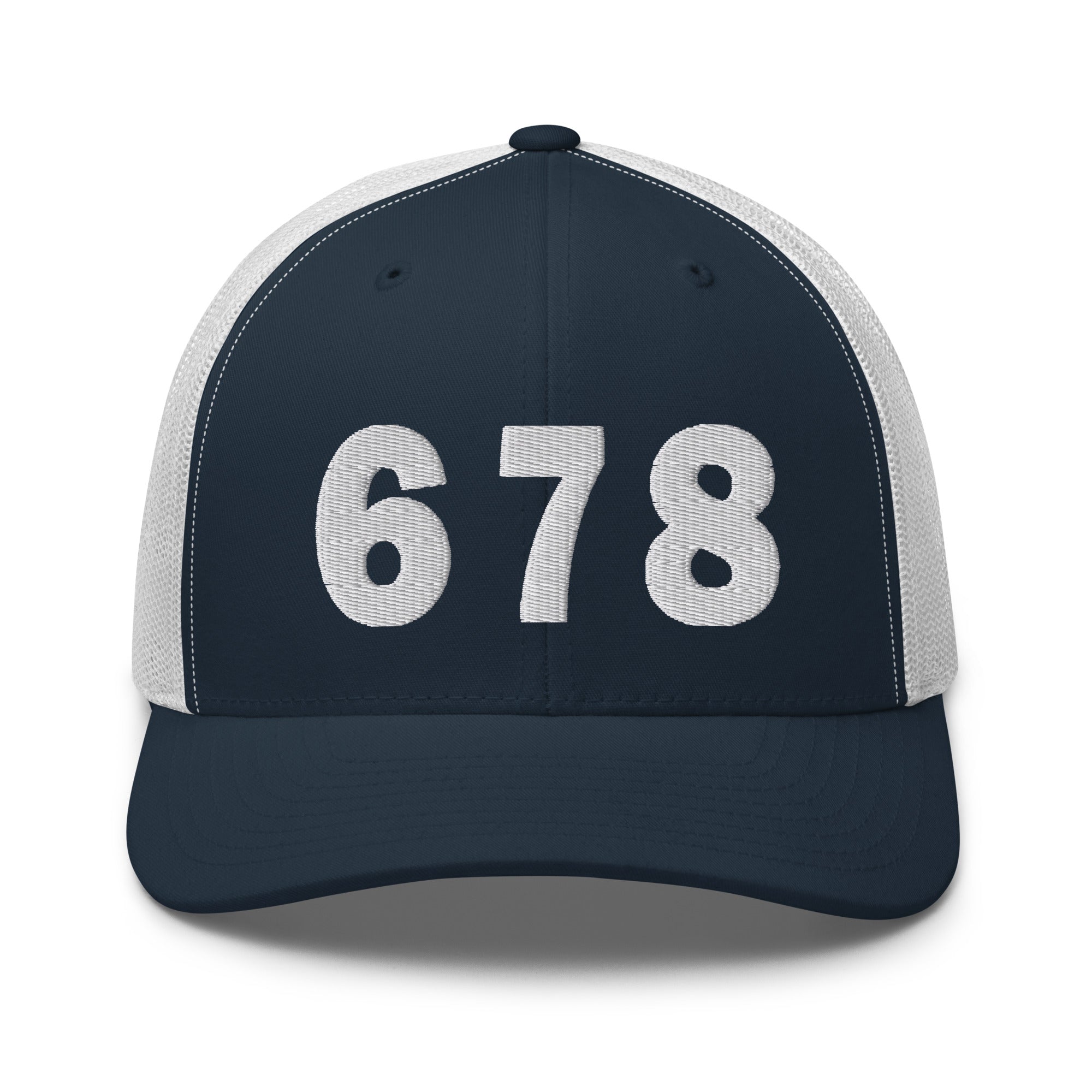 678 Area Code Trucker Cap