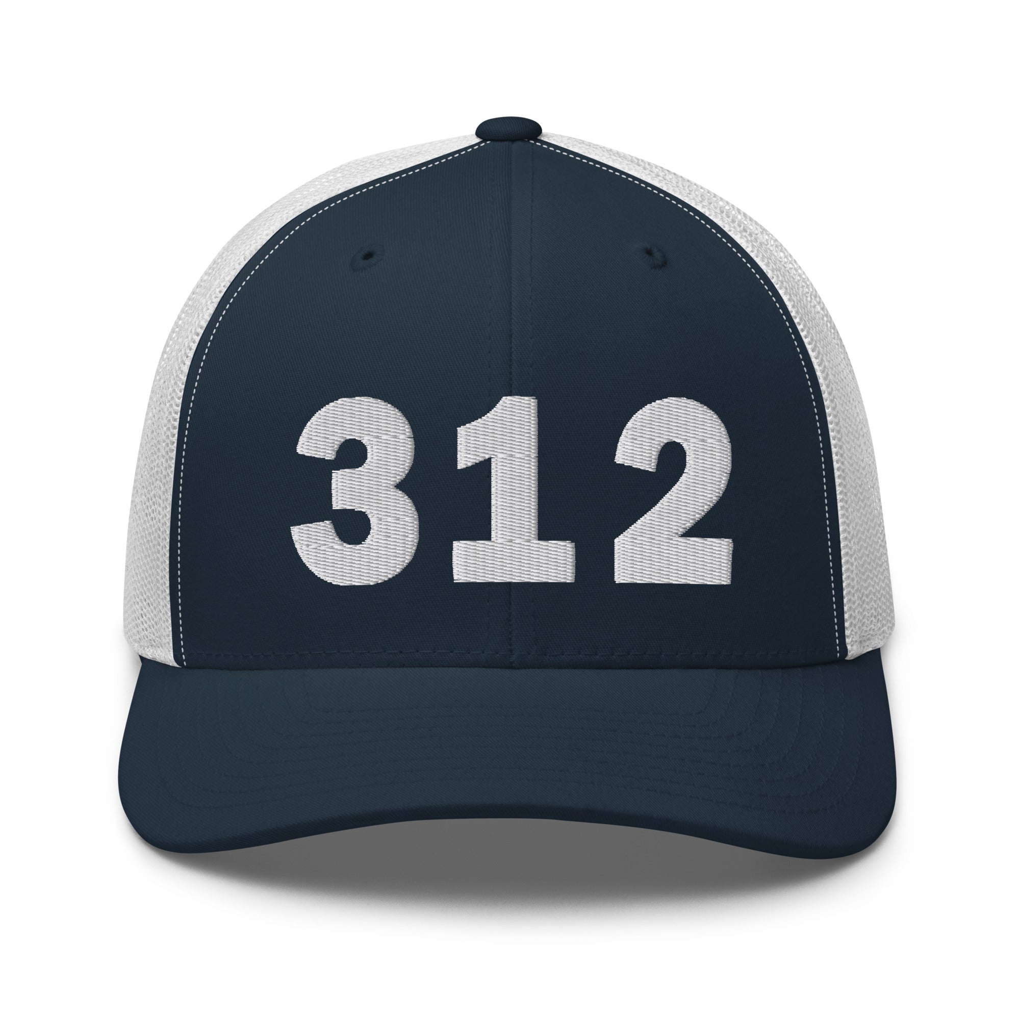 312 Area Code Trucker Cap