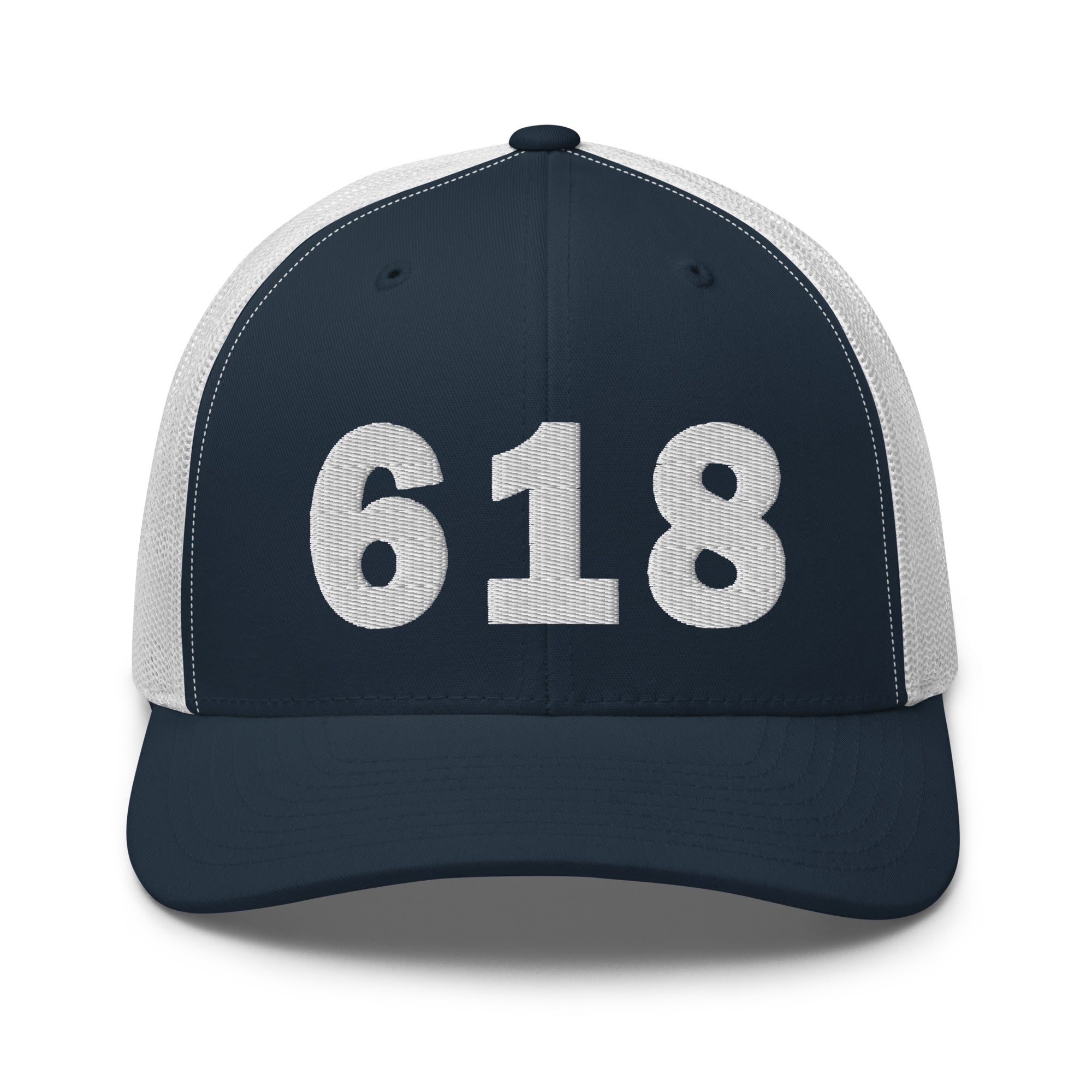 618 Area Code Trucker Cap