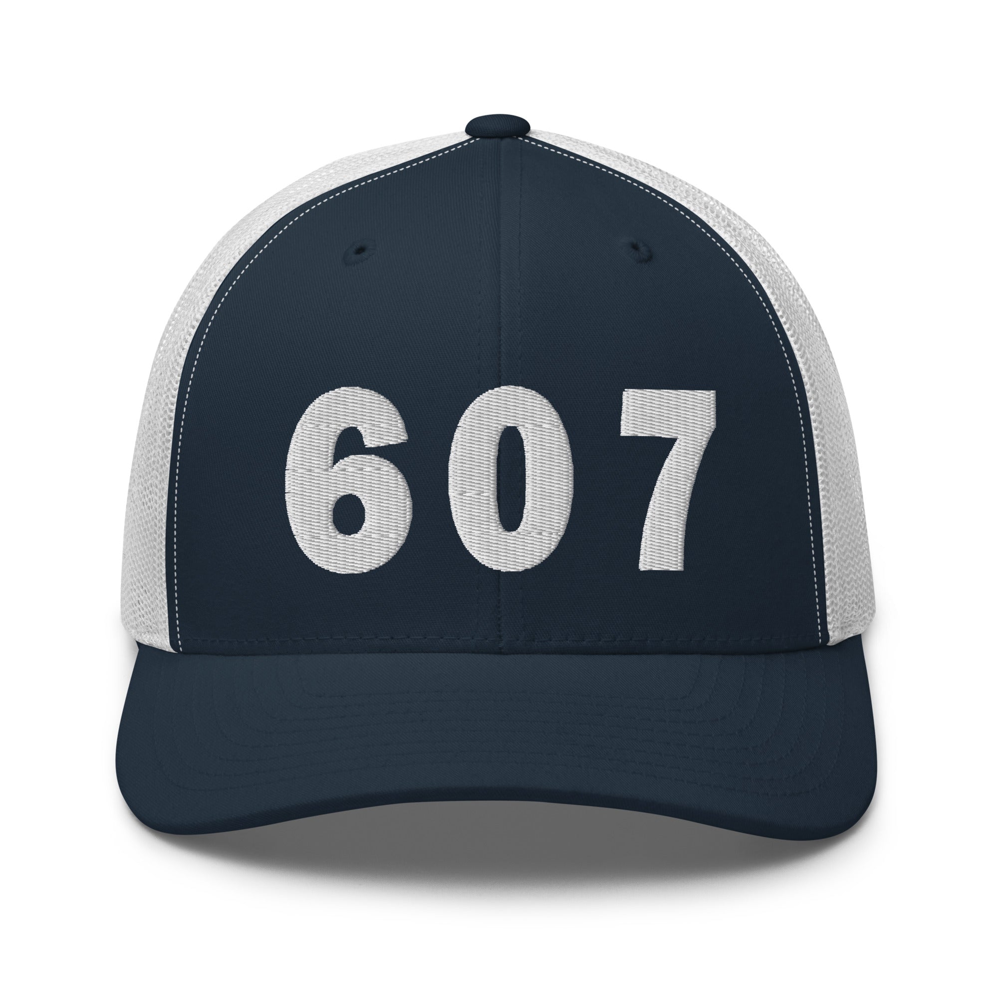 607 Area Code Trucker Cap