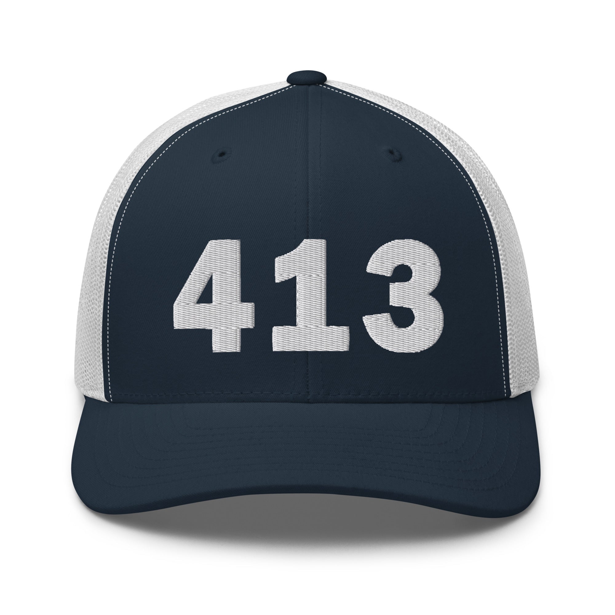 413 Area Code Trucker Cap