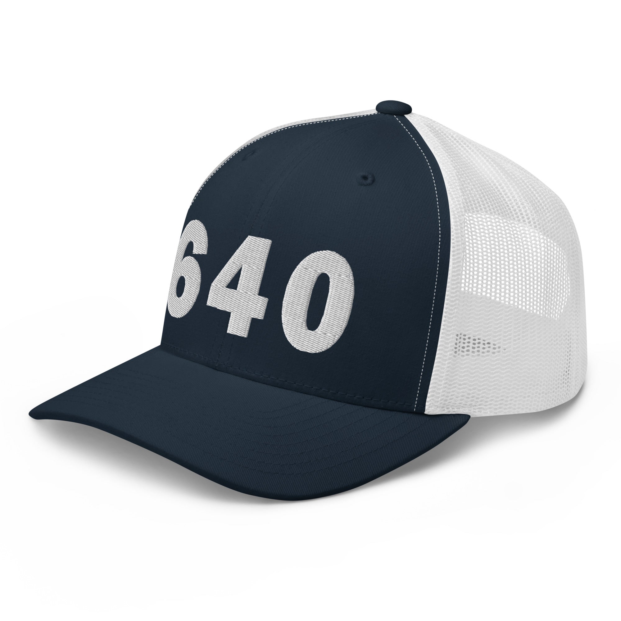 640 Area Code Trucker Hat