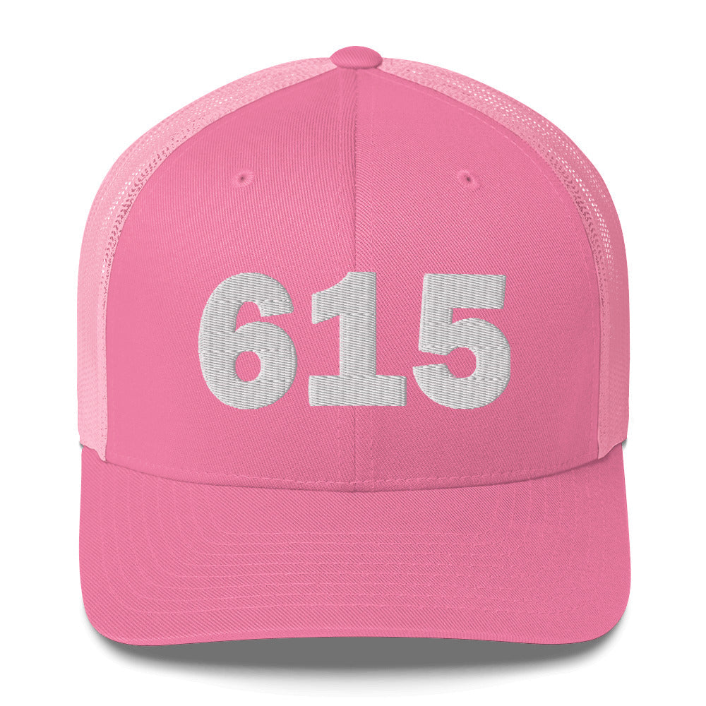615 Area Code Trucker Cap