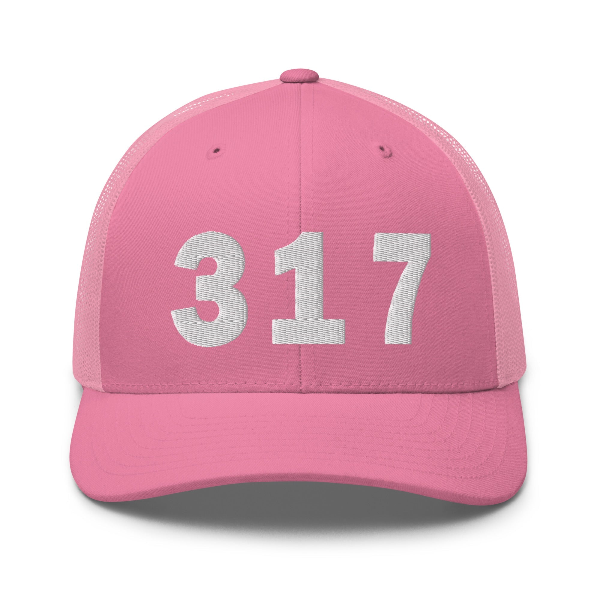 317 Area Code Trucker Cap