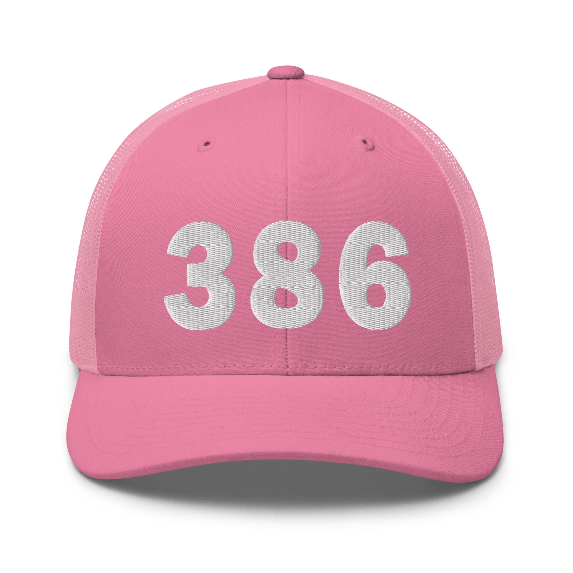 386 Area Code Trucker Cap