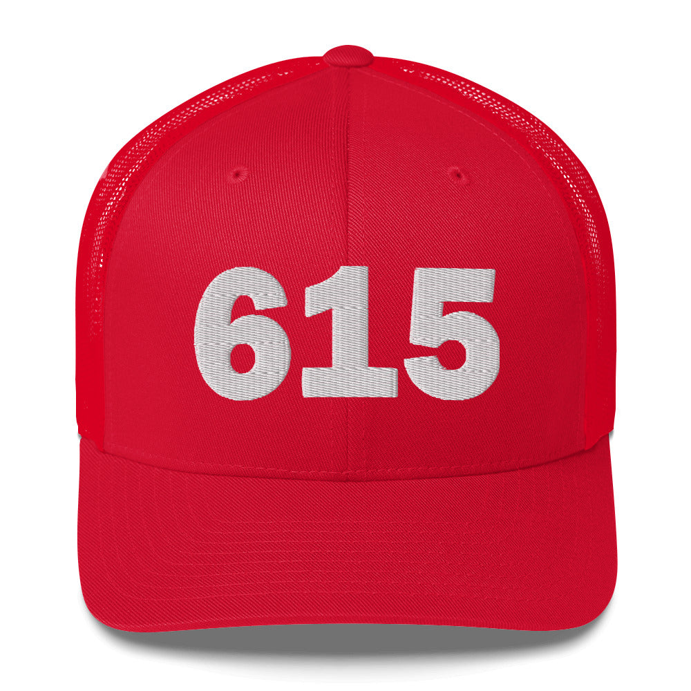 615 Area Code Trucker Cap