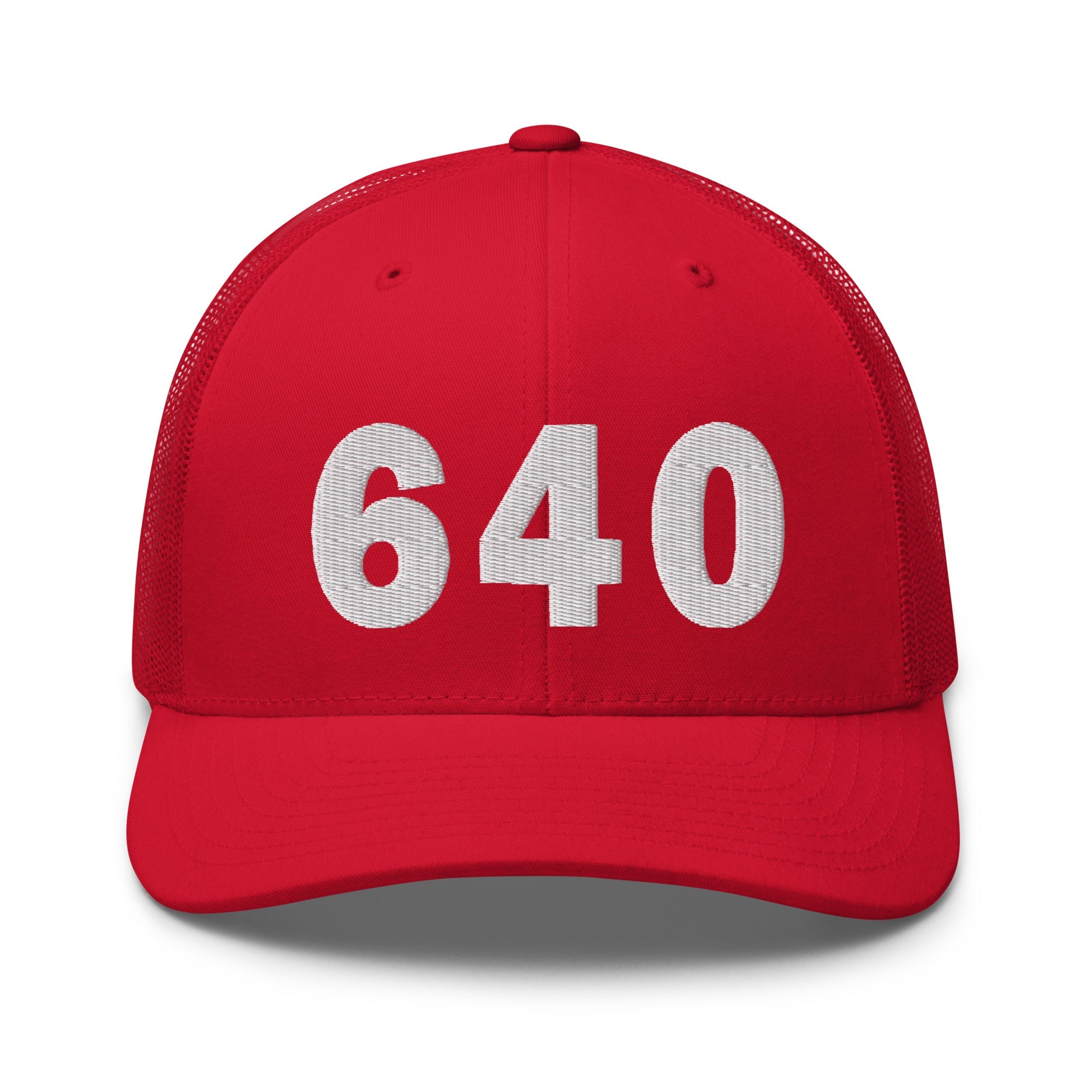 640 Area Code Trucker Hat