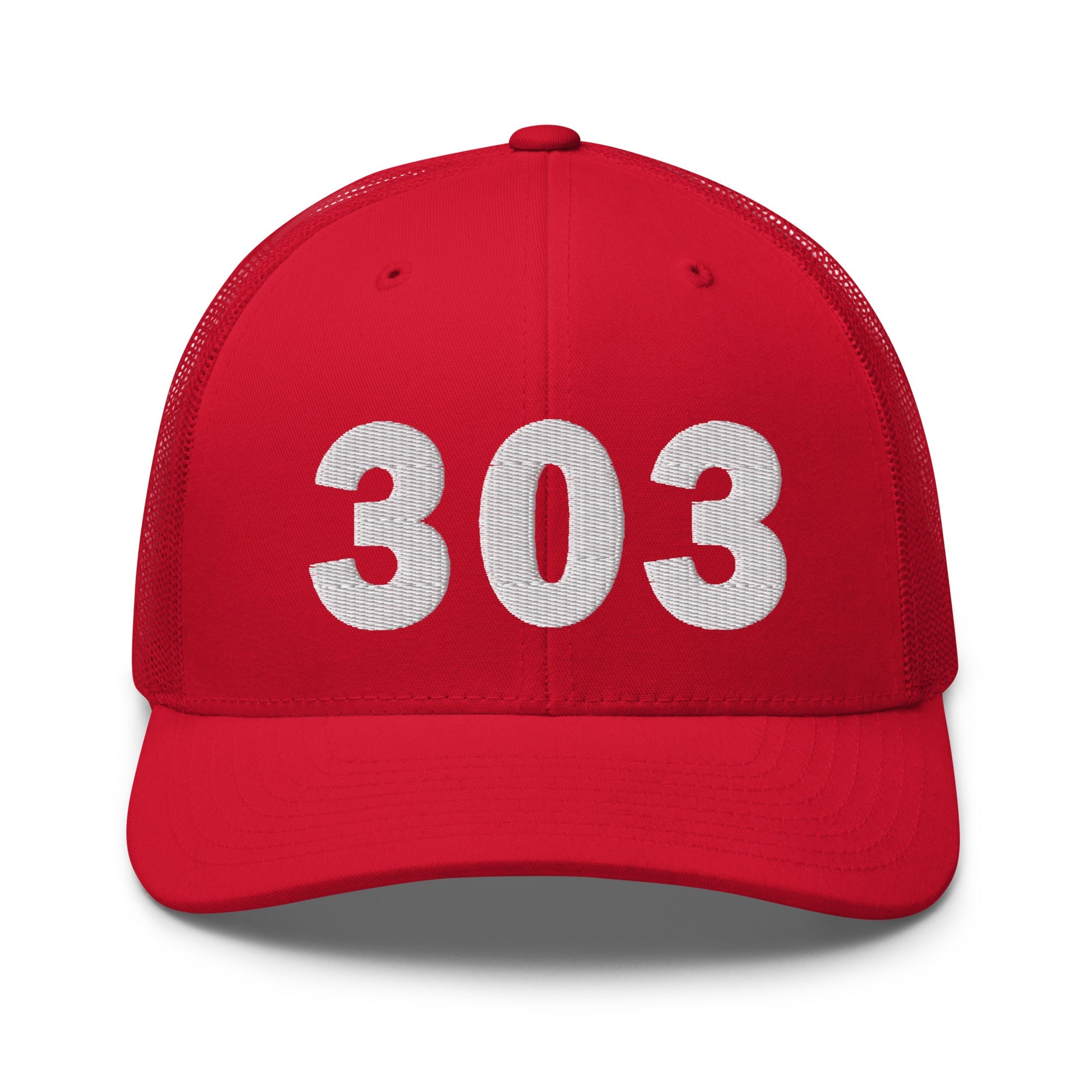 303 Area Code Trucker Cap