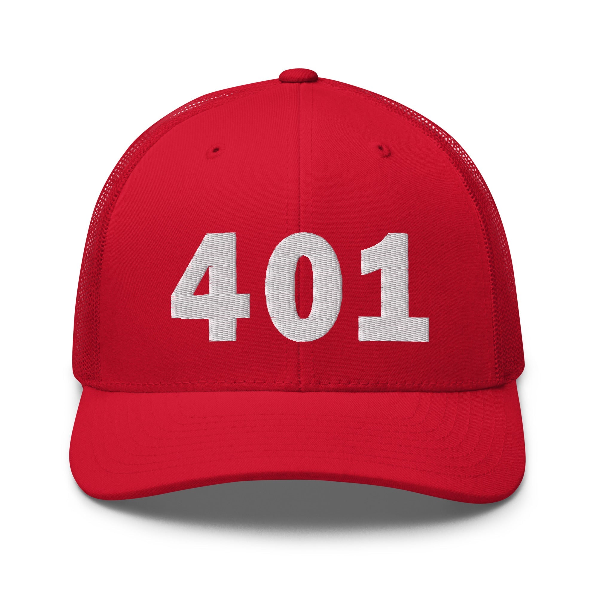 401 Area Code Trucker Cap