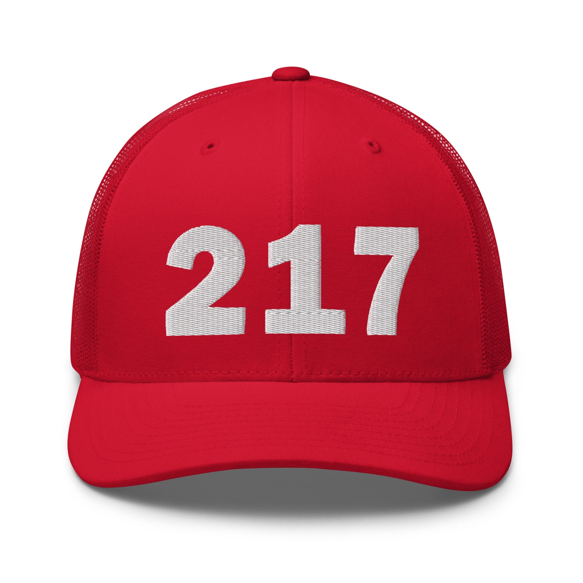 217 Area Code Trucker Cap