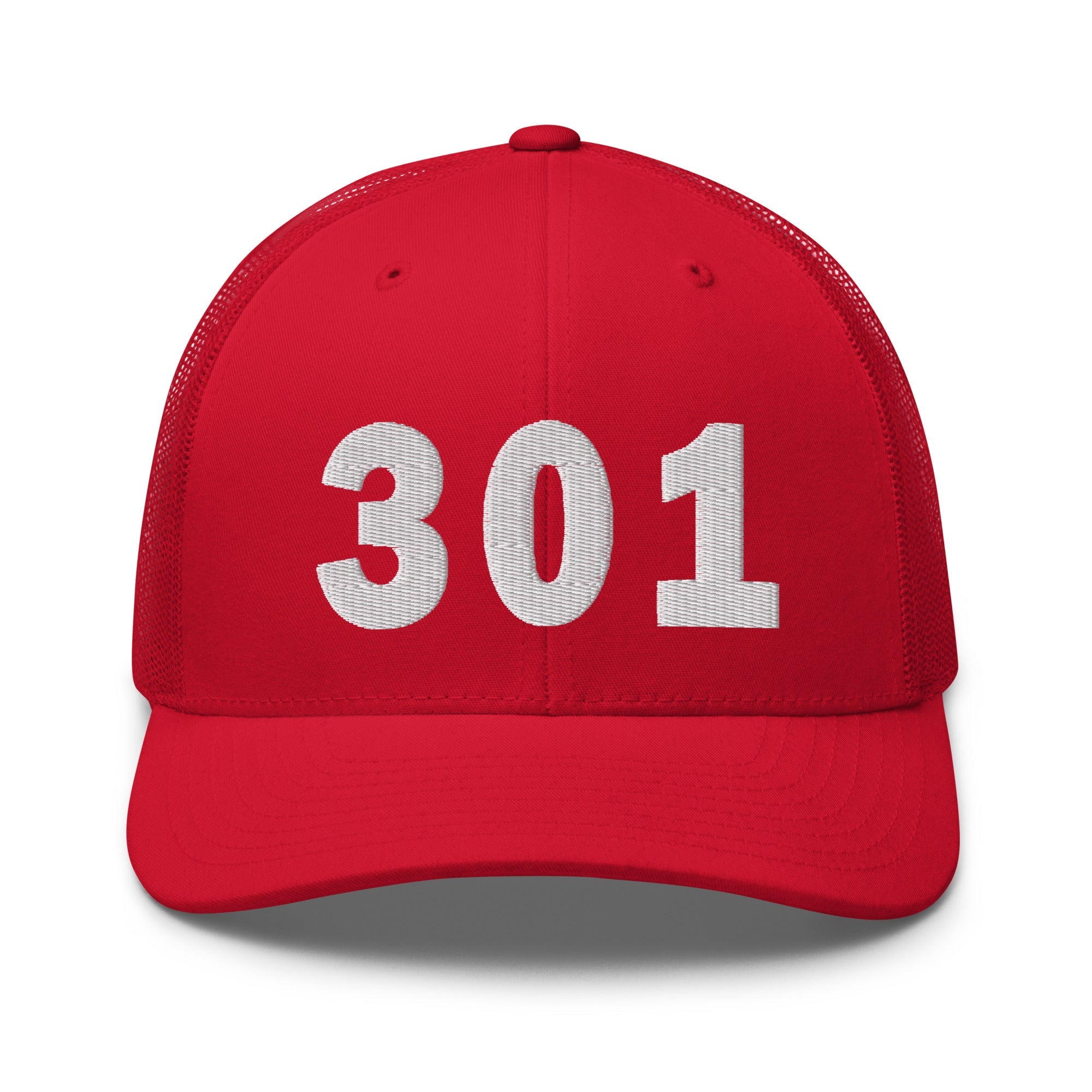 301 Area Code Trucker Cap