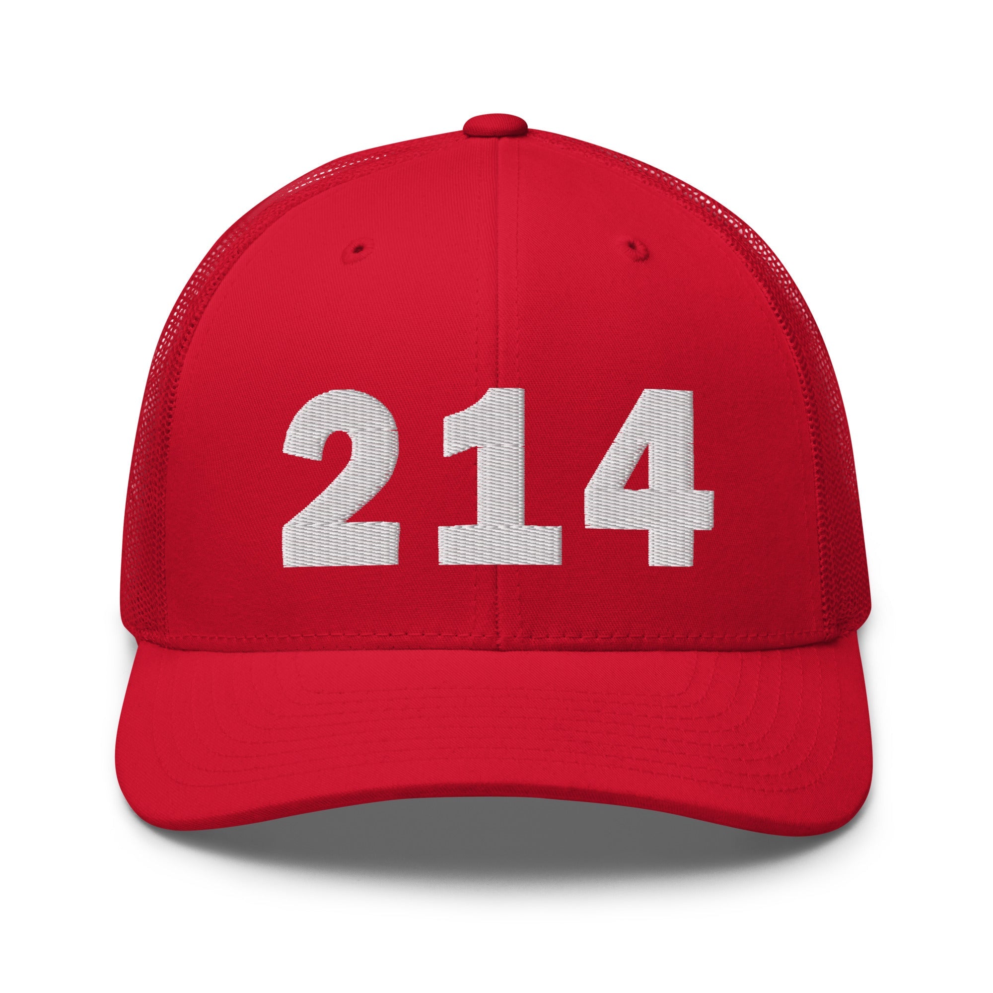 214 Area Code Trucker Cap