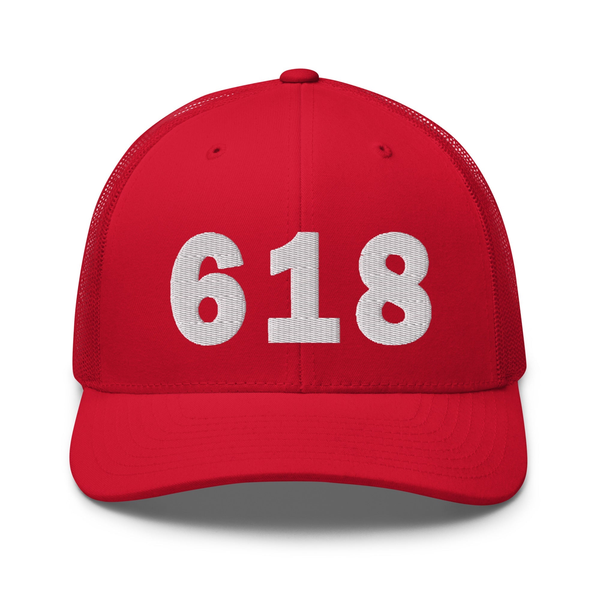 618 Area Code Trucker Cap