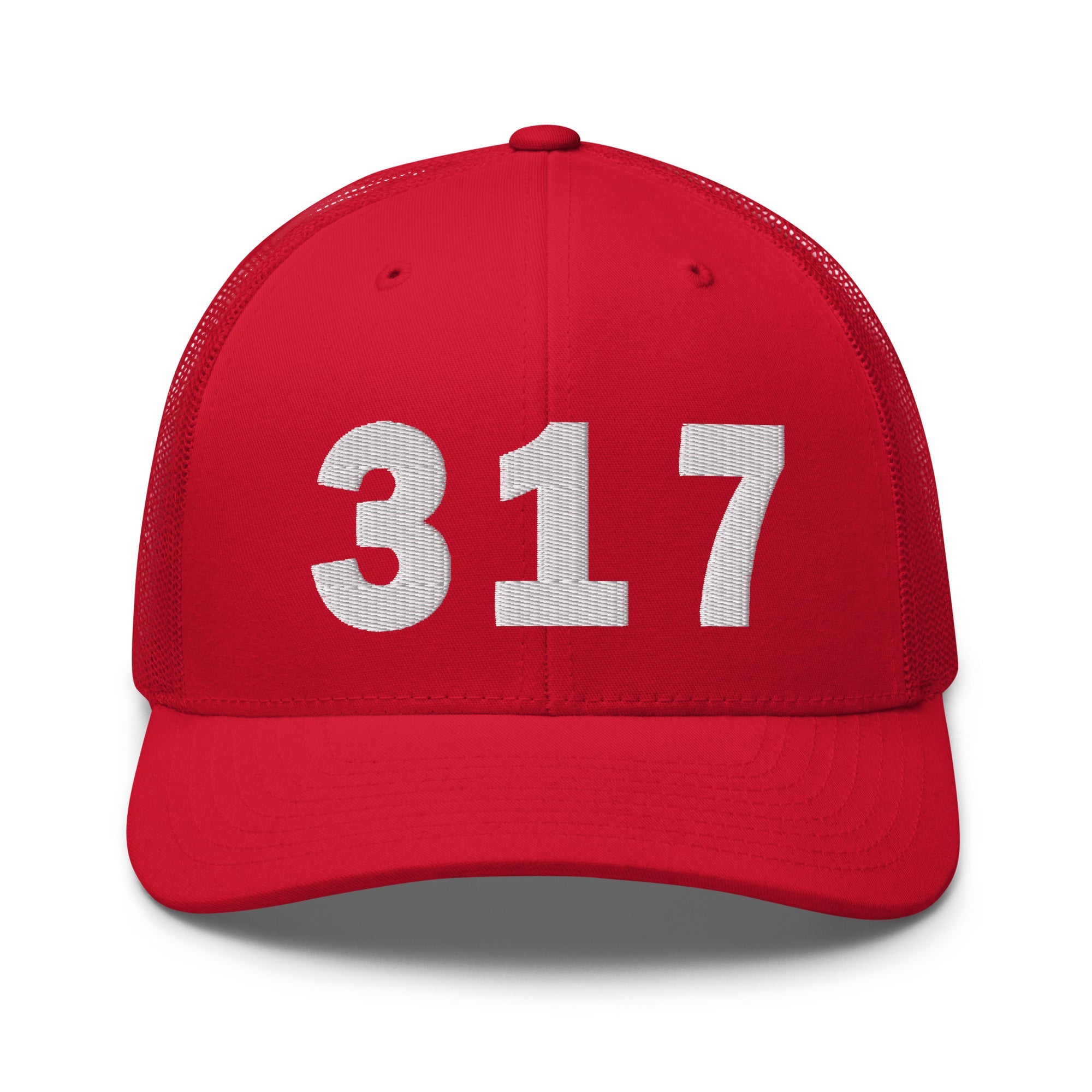 317 Area Code Trucker Cap