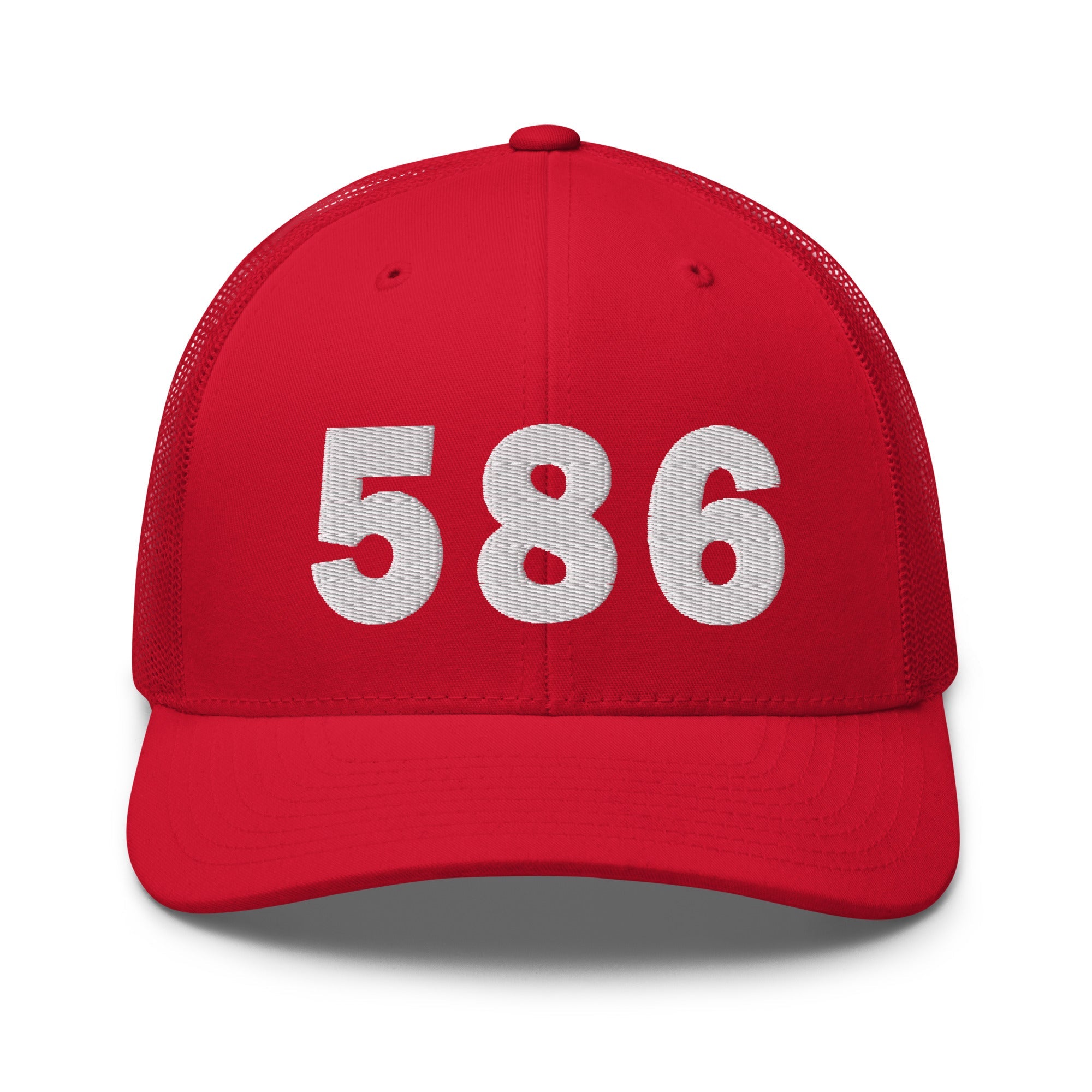 586 Area Code Trucker Cap