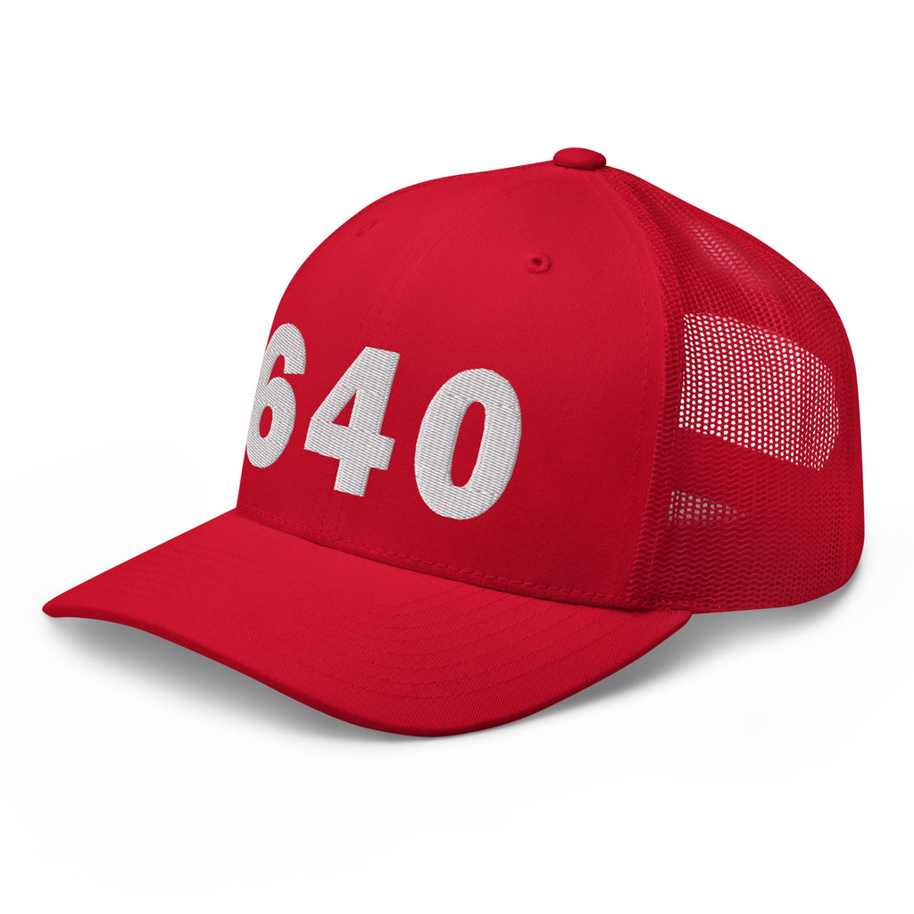 640 Area Code Trucker Hat